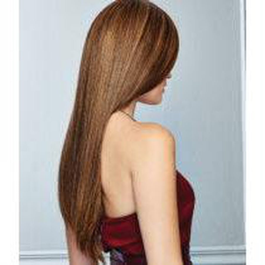 Glamour and More Long Human Hair Wig