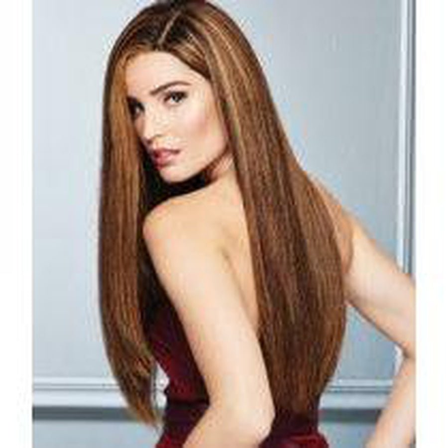 Glamour and More Long Human Hair Wig
