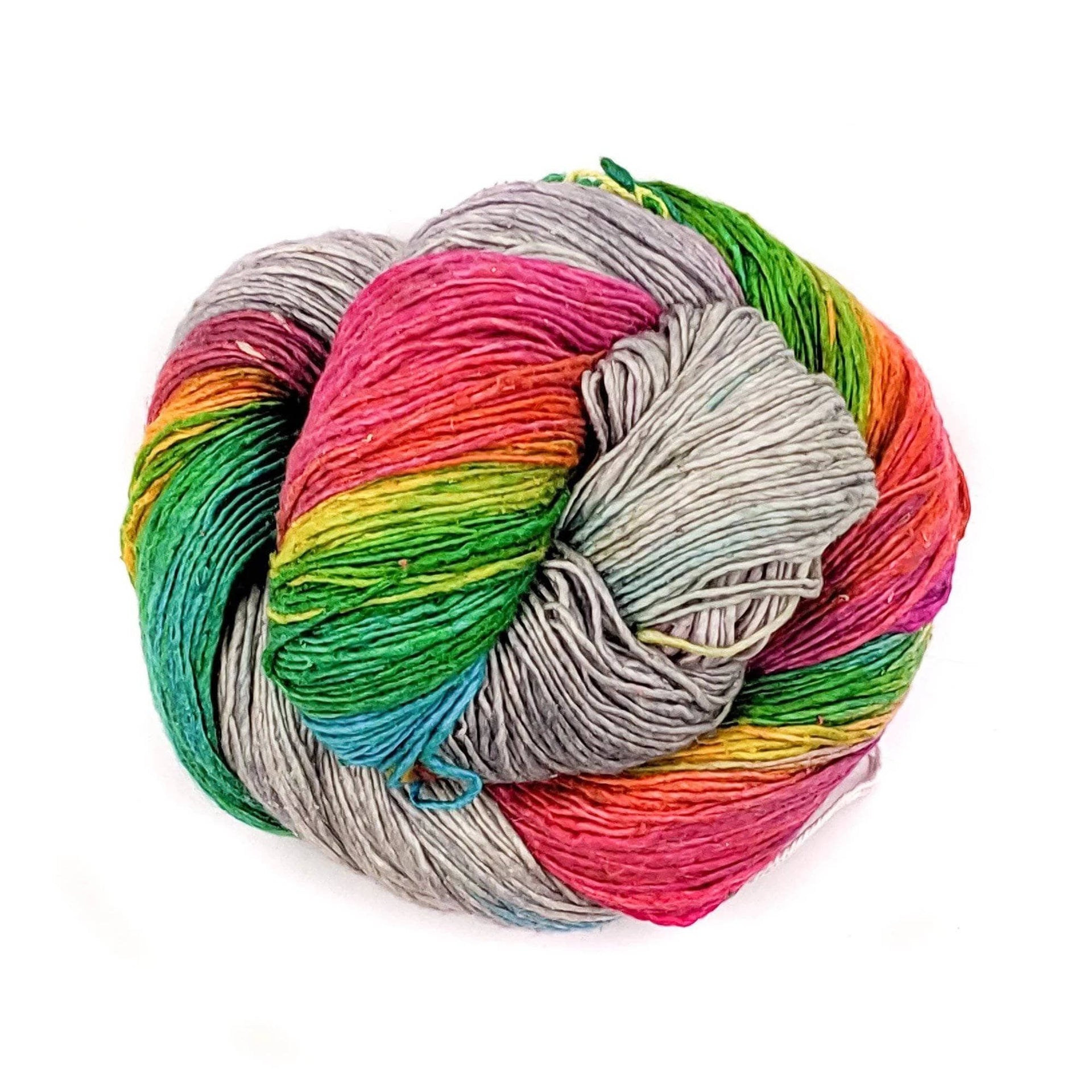 Gleeful Hummingbirds Lace Weight Silk Crochet Wrap Kit
