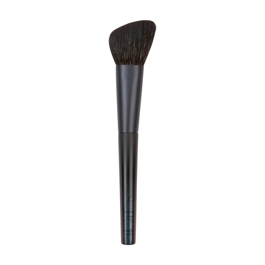 Professional Surratt sculpting brush in monochromatic black with a matte finish.