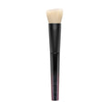 Professional natural-bristle foundation brush for streak-free makeup application