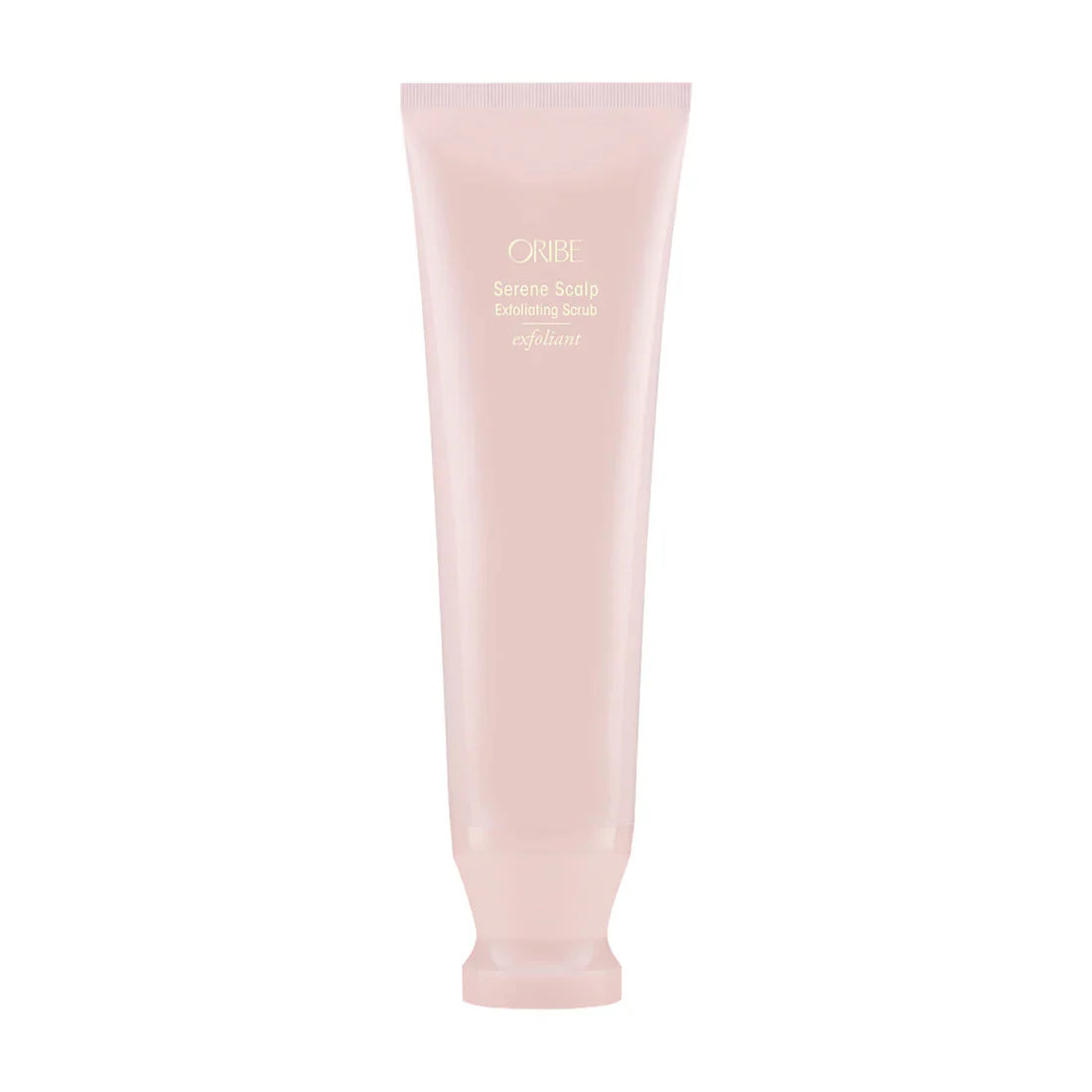 Oribe Serene Scalp Exfoliating Scrub 4.2 OZ bottle on a neutral background