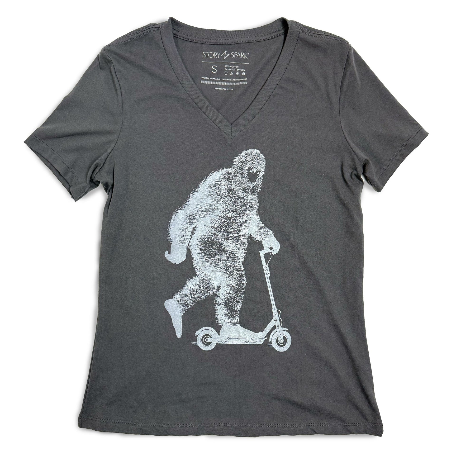 Women's Glow in the Dark V-Neck Tee