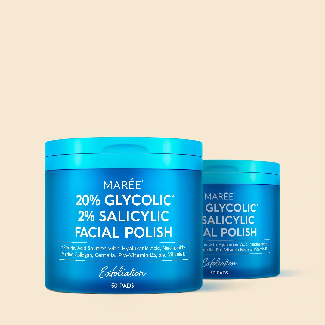 Glycolic and Salicylic Acid Exfoliating Facial Pads 50 Count - Image 11