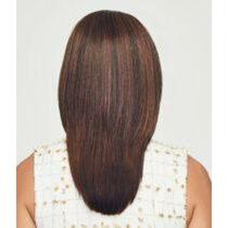 Go All Out 10 Inch Hair Topper with Pear-Shaped Monofilament Base
