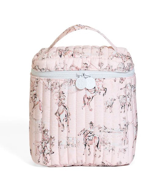 TRVL Quilted Go Go Lunch Insulated Bag