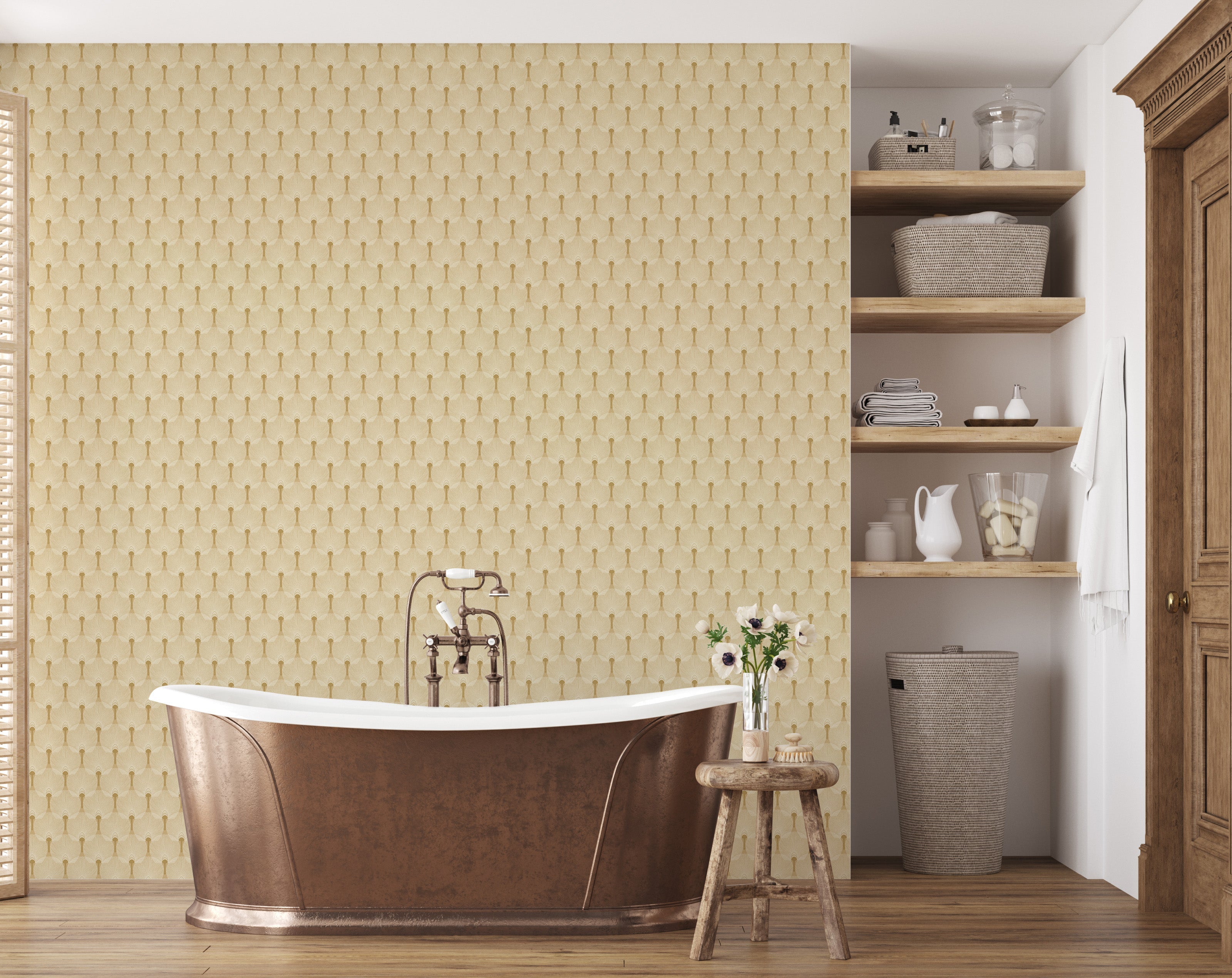 Alma Peel and Stick Removable Wallpaper by Marie Erstad Studio