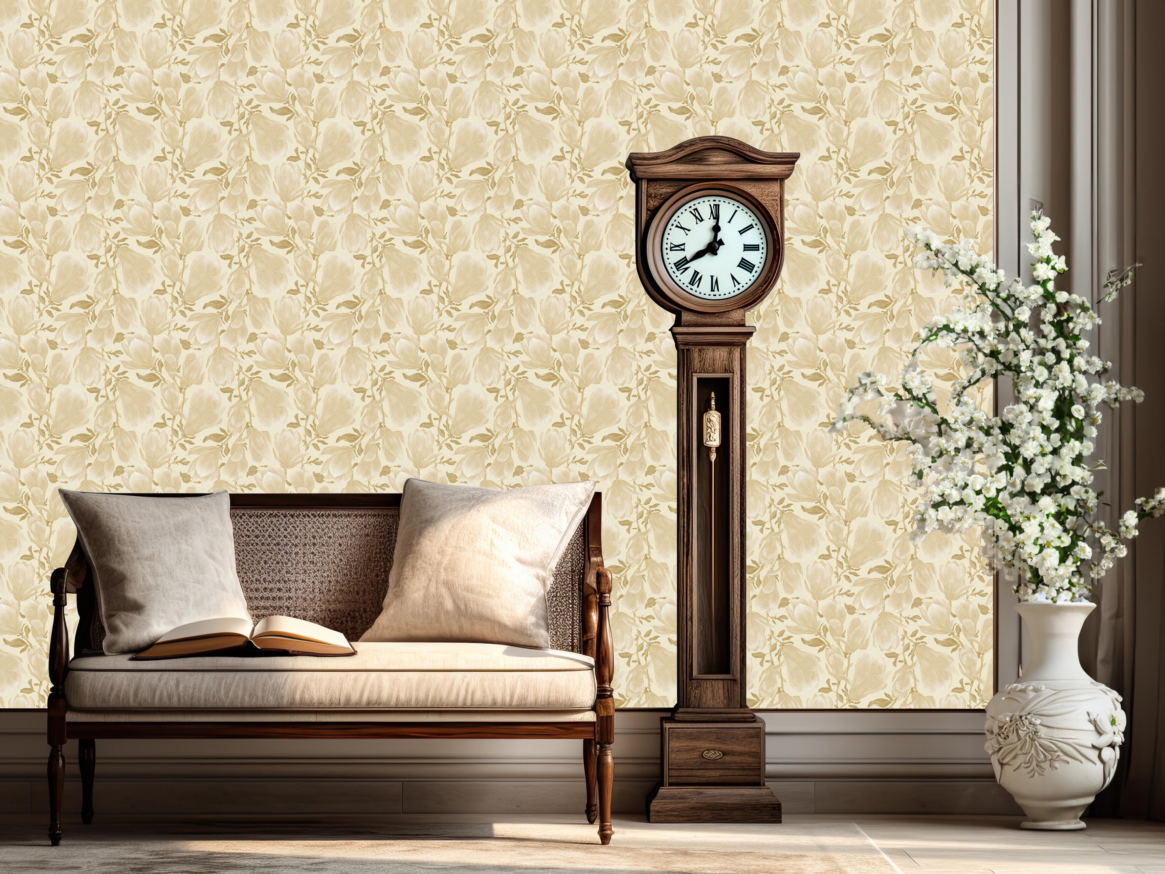 Cornelia Removable Wallpaper Peel and Stick Floral Wall Art