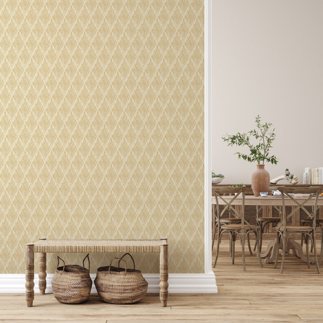 Beatrix Wallpaper Peel and Stick Removable Wall Decor