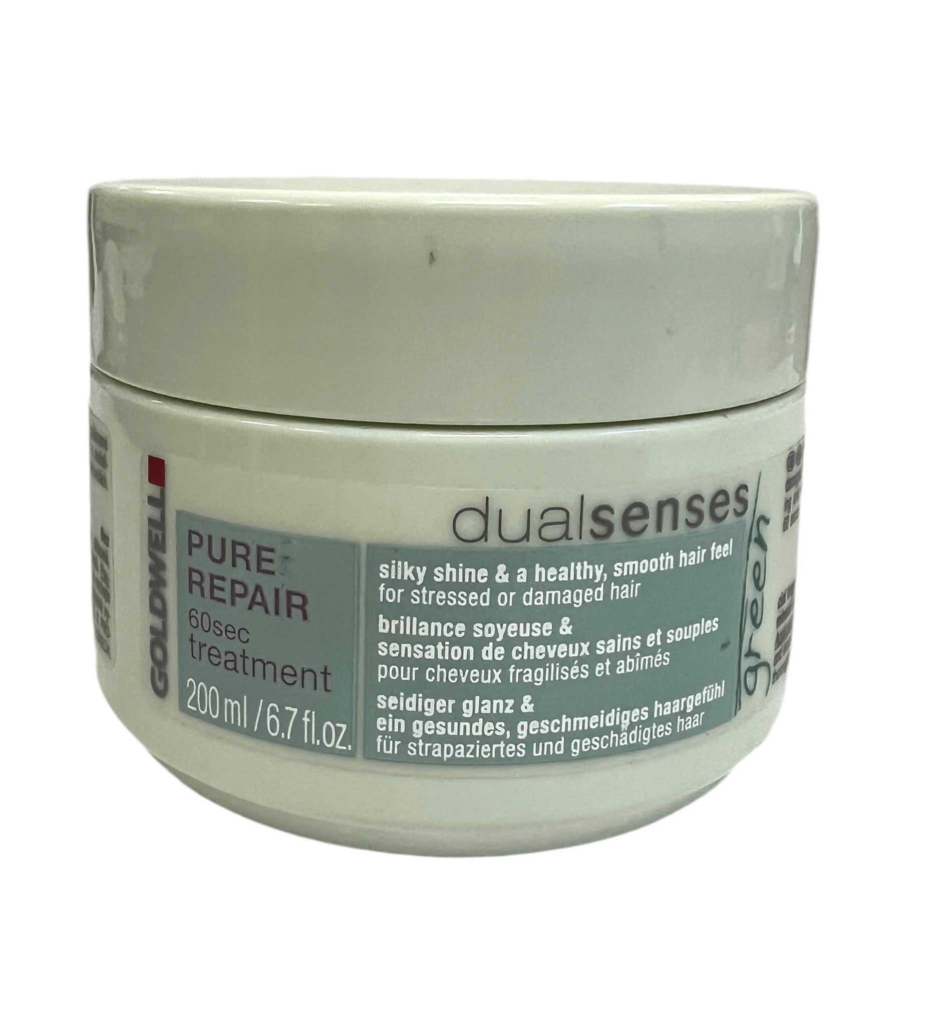 Goldwell Dualsenses Green Pure Repair 60sec Treatment bottle, 6.7 fl oz