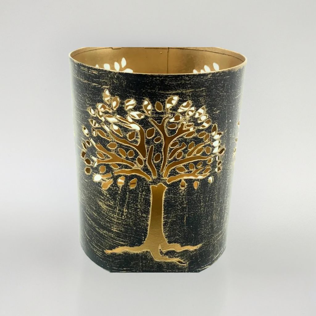 Tree Votive Candle Holder 4.4"