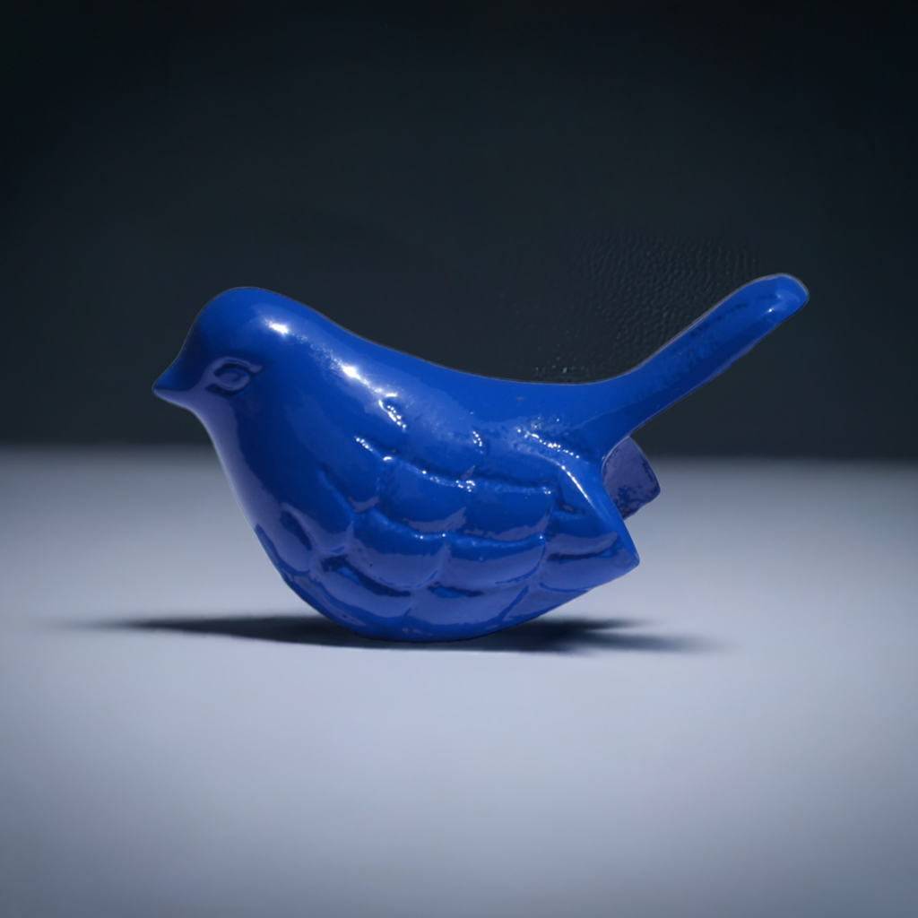 Vibhsa Bird Figurines Symbols of Health & Happiness (Blue)