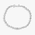 Grandma Elongated Crystal Stretch Bracelet in Script