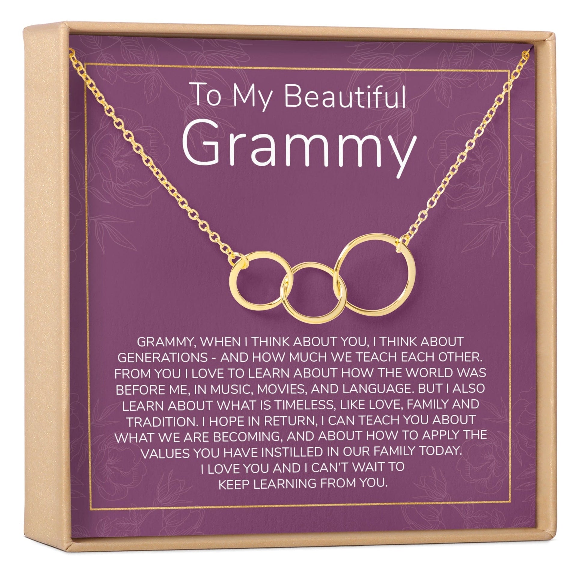 Grandmother Necklace, Multiple Styles