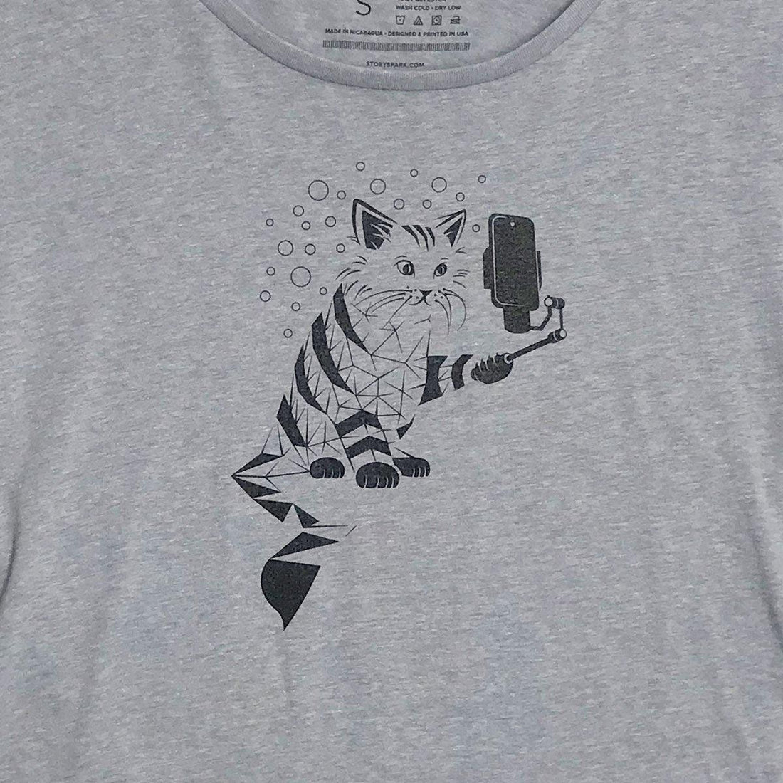 Women's Snap Cat Dolman Shirt