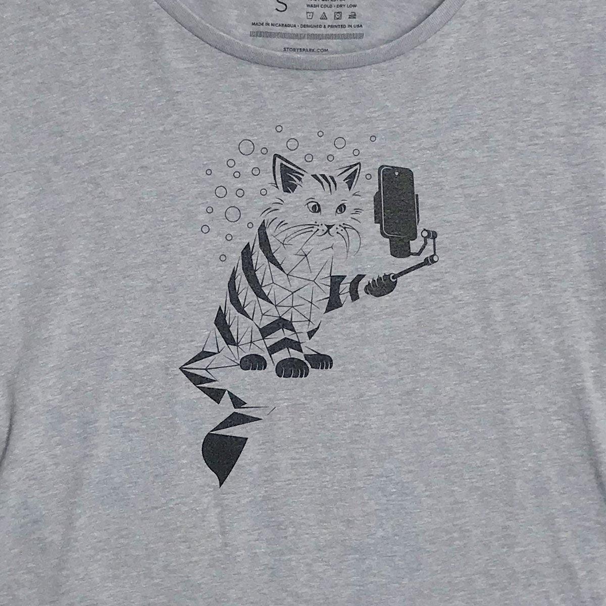 Women's Snap Cat Dolman Shirt