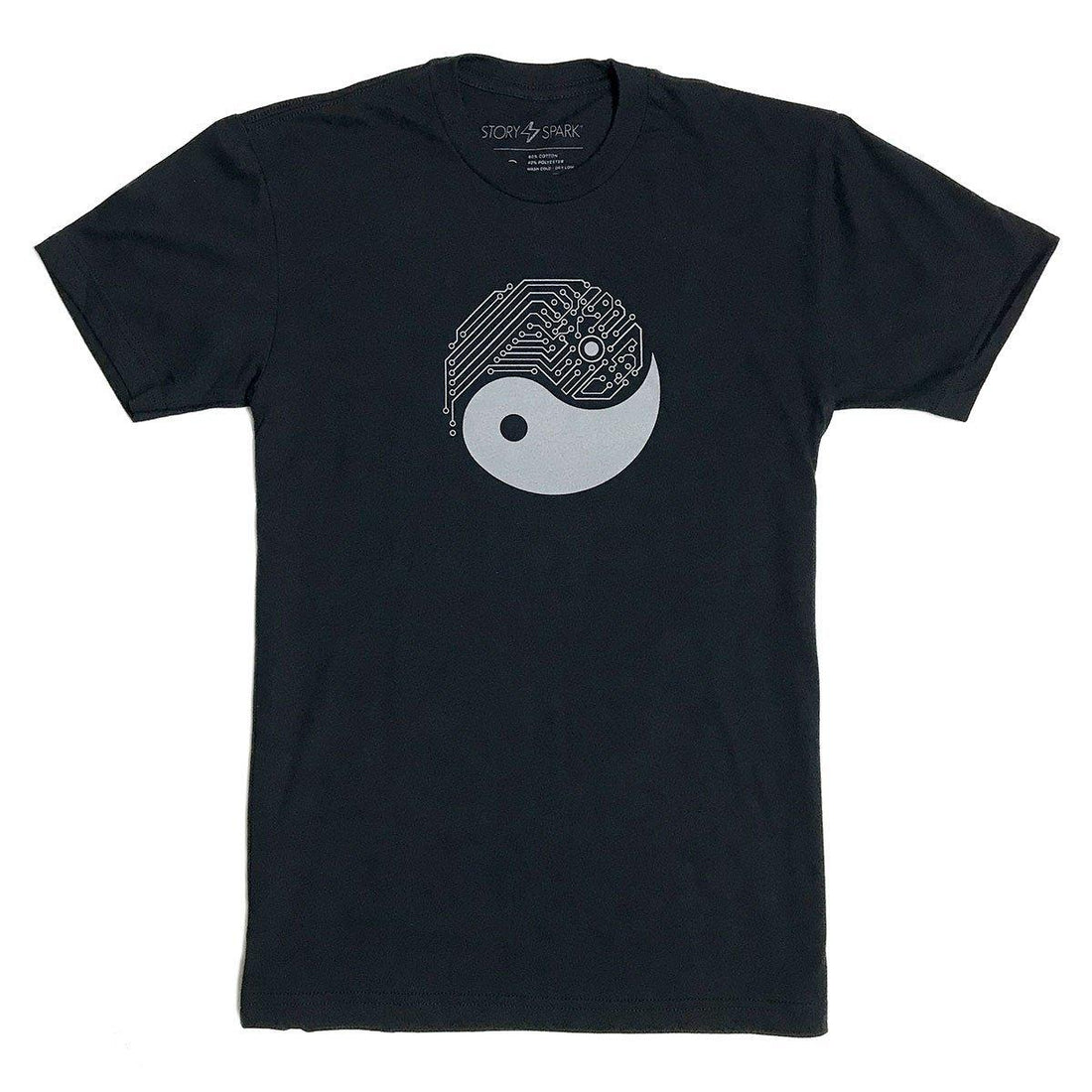 Yin Yang Tech Graphic T-Shirt | Unisex