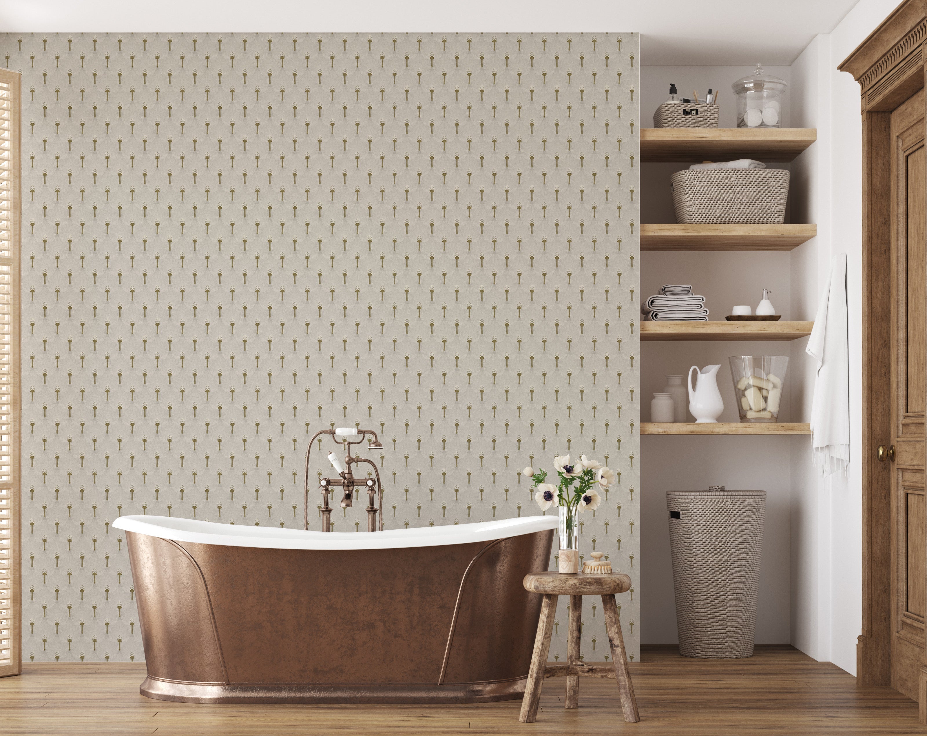 Alma Peel and Stick Removable Wallpaper by Marie Erstad Studio