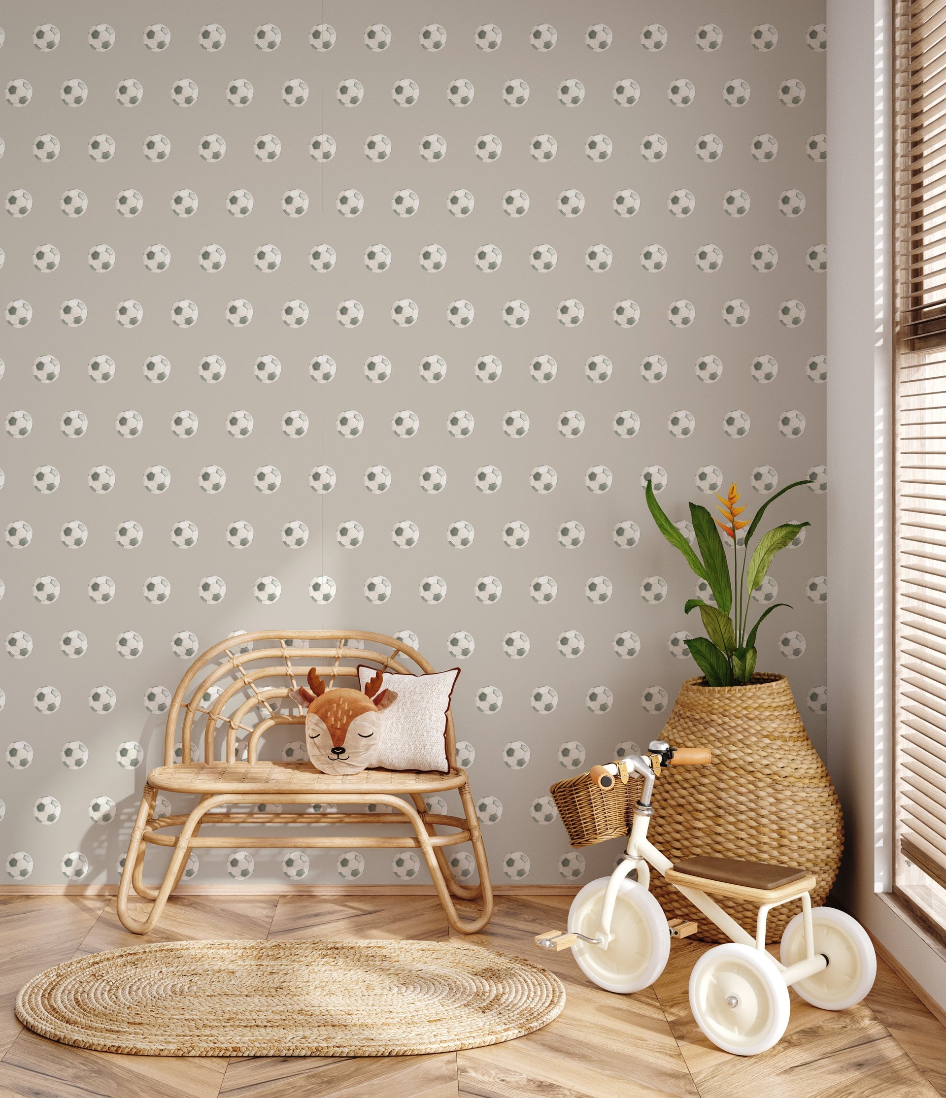 Beckham Removable Peel and Stick Wallpaper by Hailey Kiefer