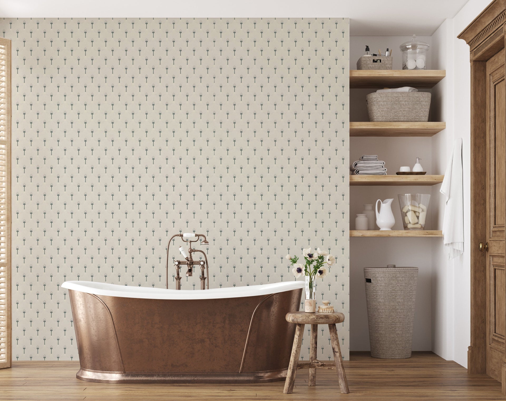 Alma Peel and Stick Removable Wallpaper by Marie Erstad Studio