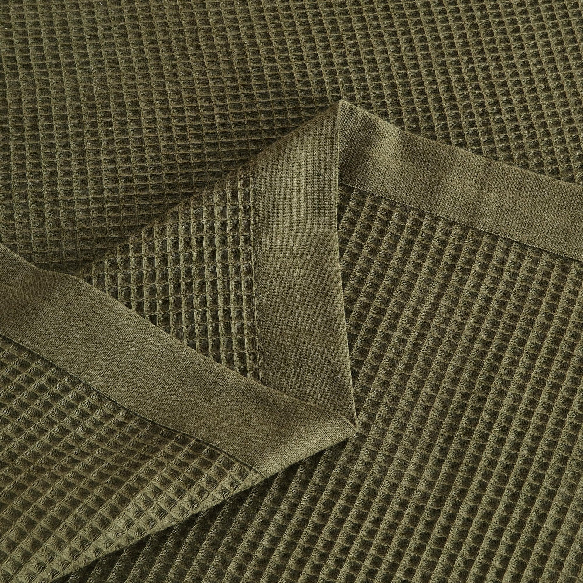 100% Cotton Small Waffle Weave Blanket - Hazel Collection