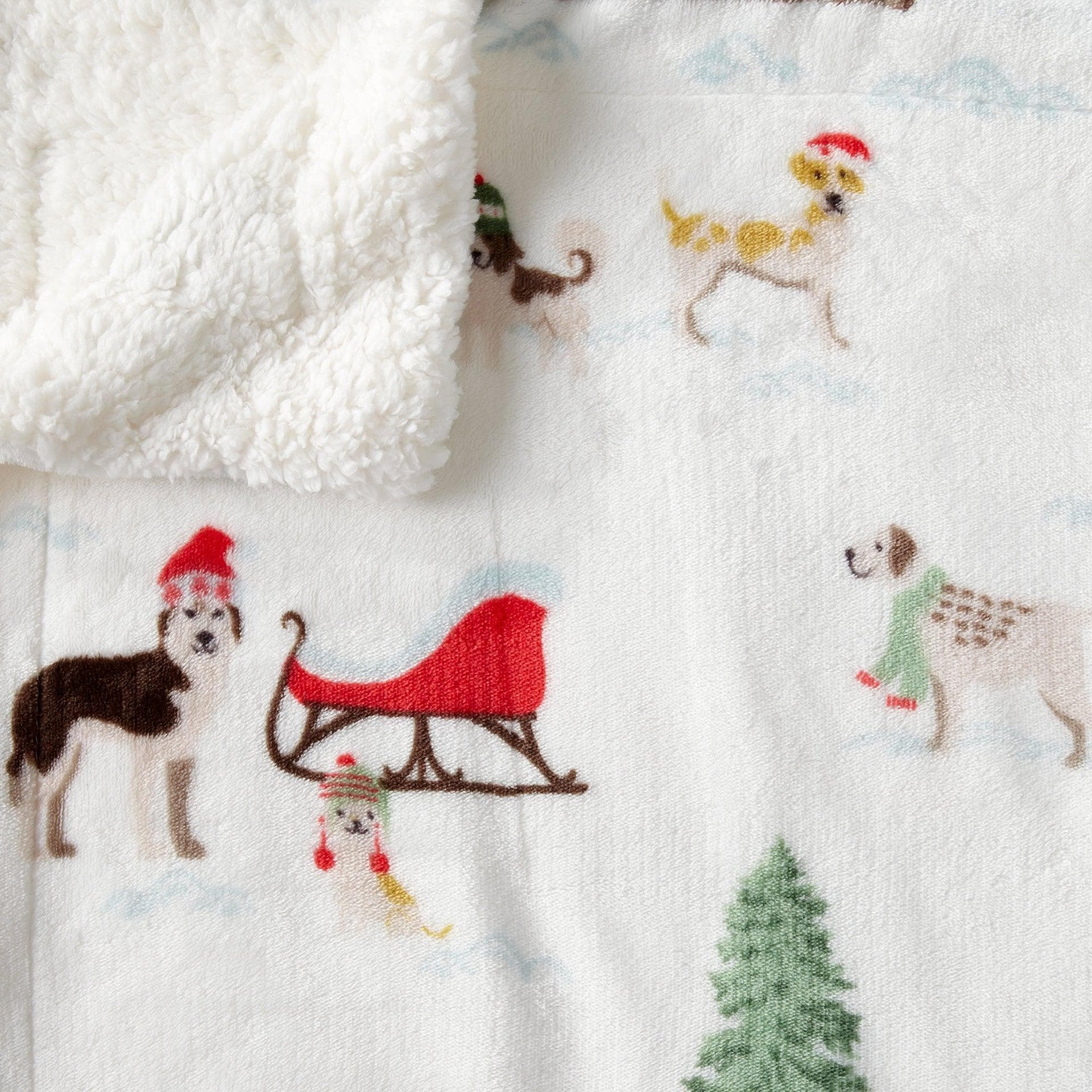 Sherpa Throw Blanket - Eve Collection