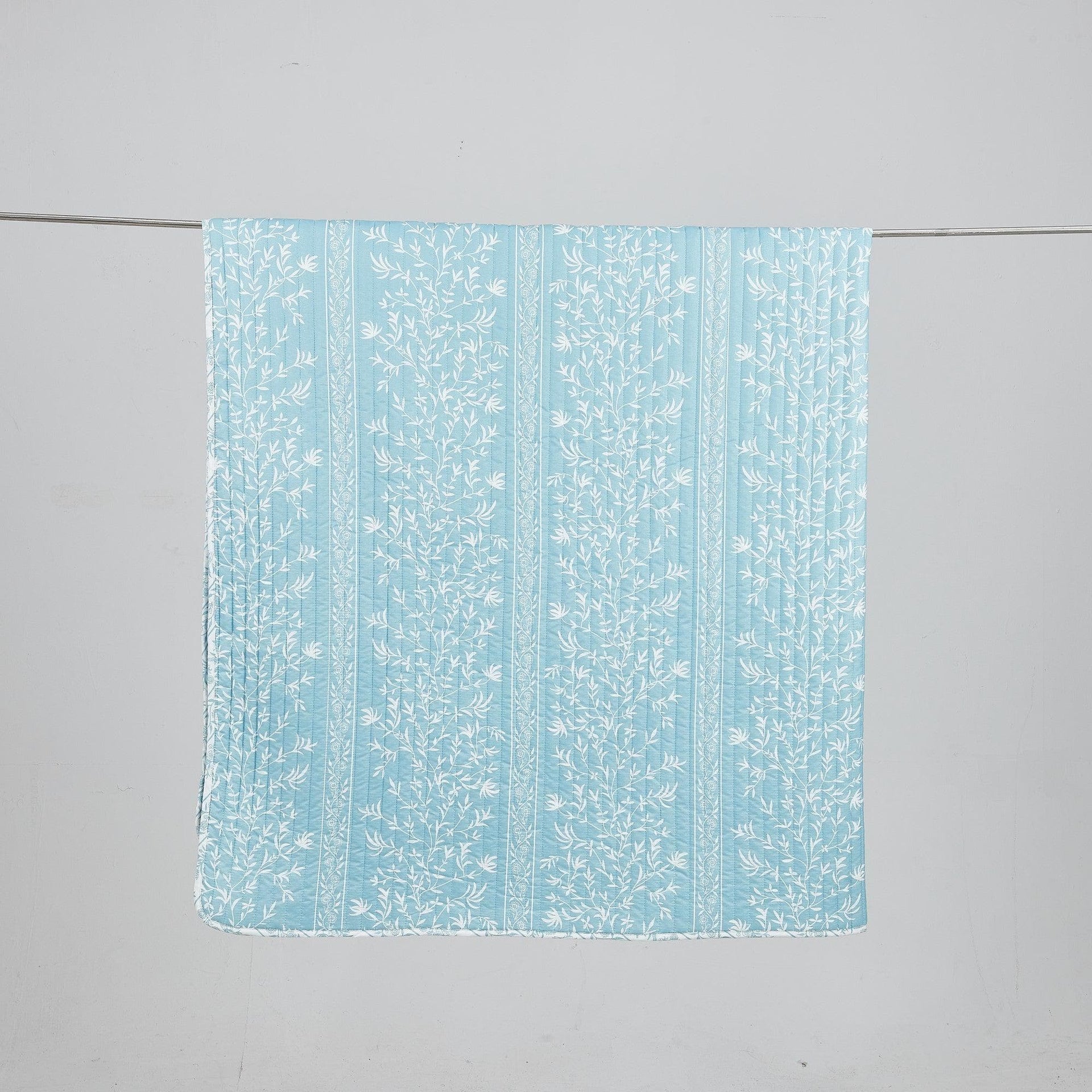 Blue Floral Quilt Set - Senna Collection
