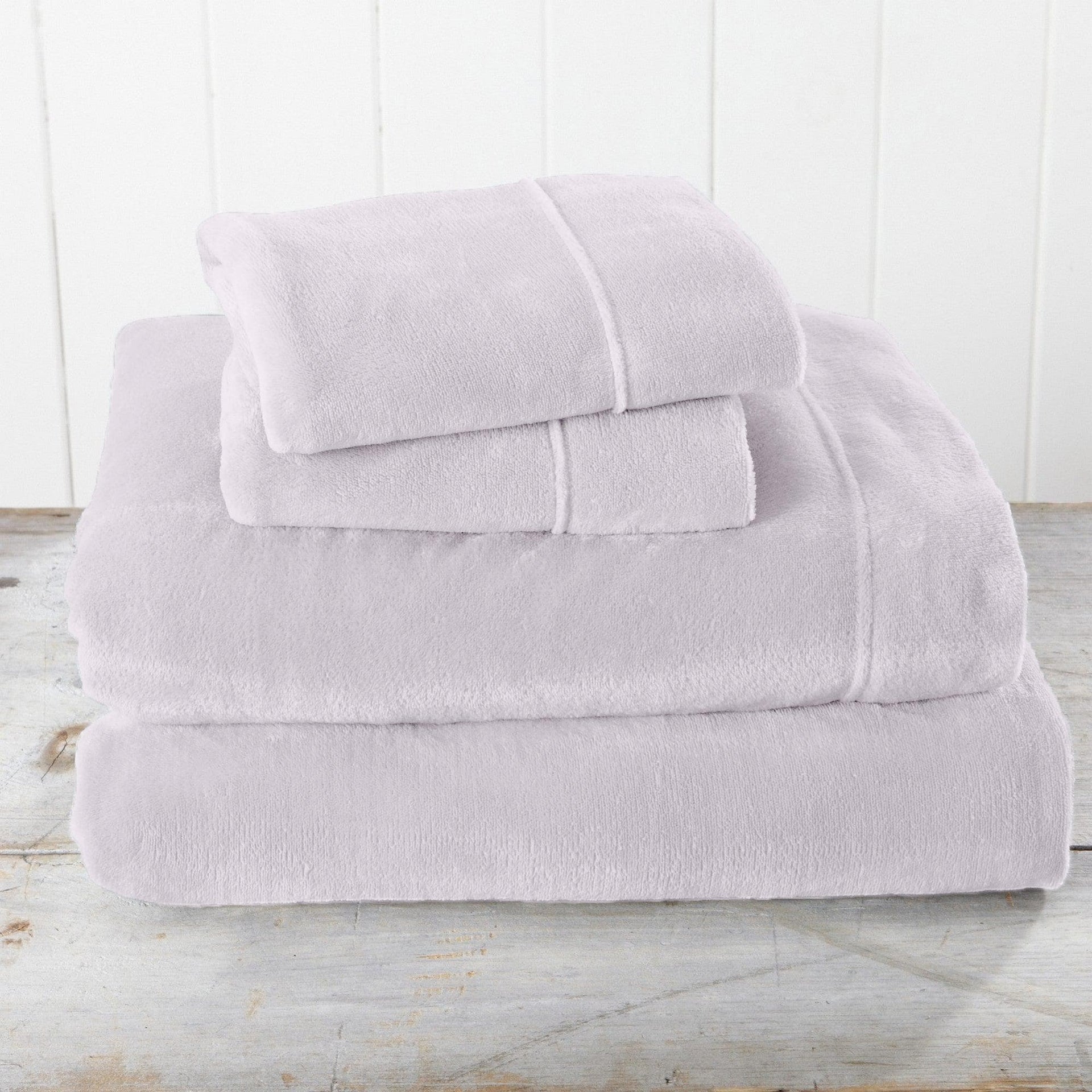 Solid Plush Sheet - Velvet Luxe Collection