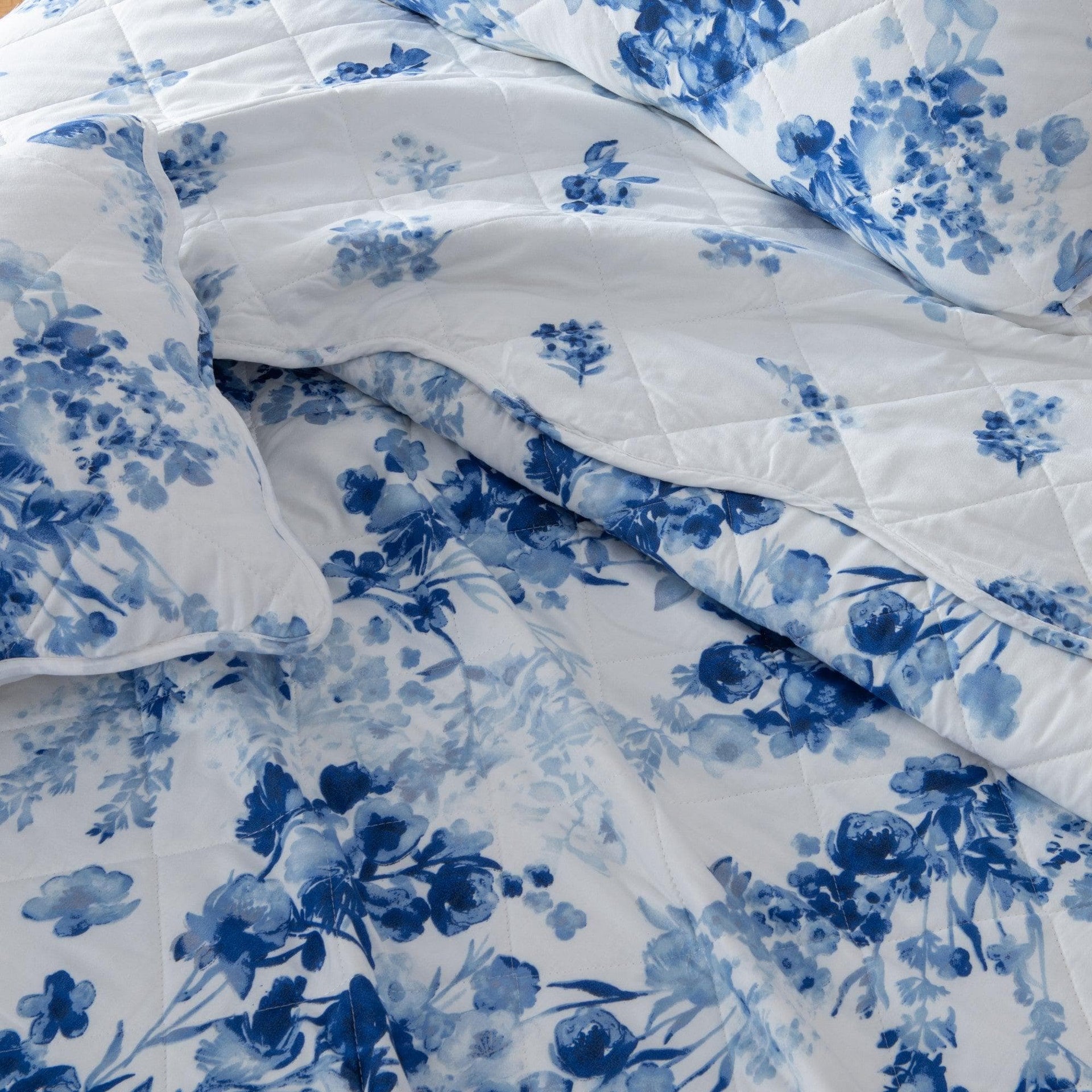 Watercolor Leaves Quilt Set - Jacqueline Collection