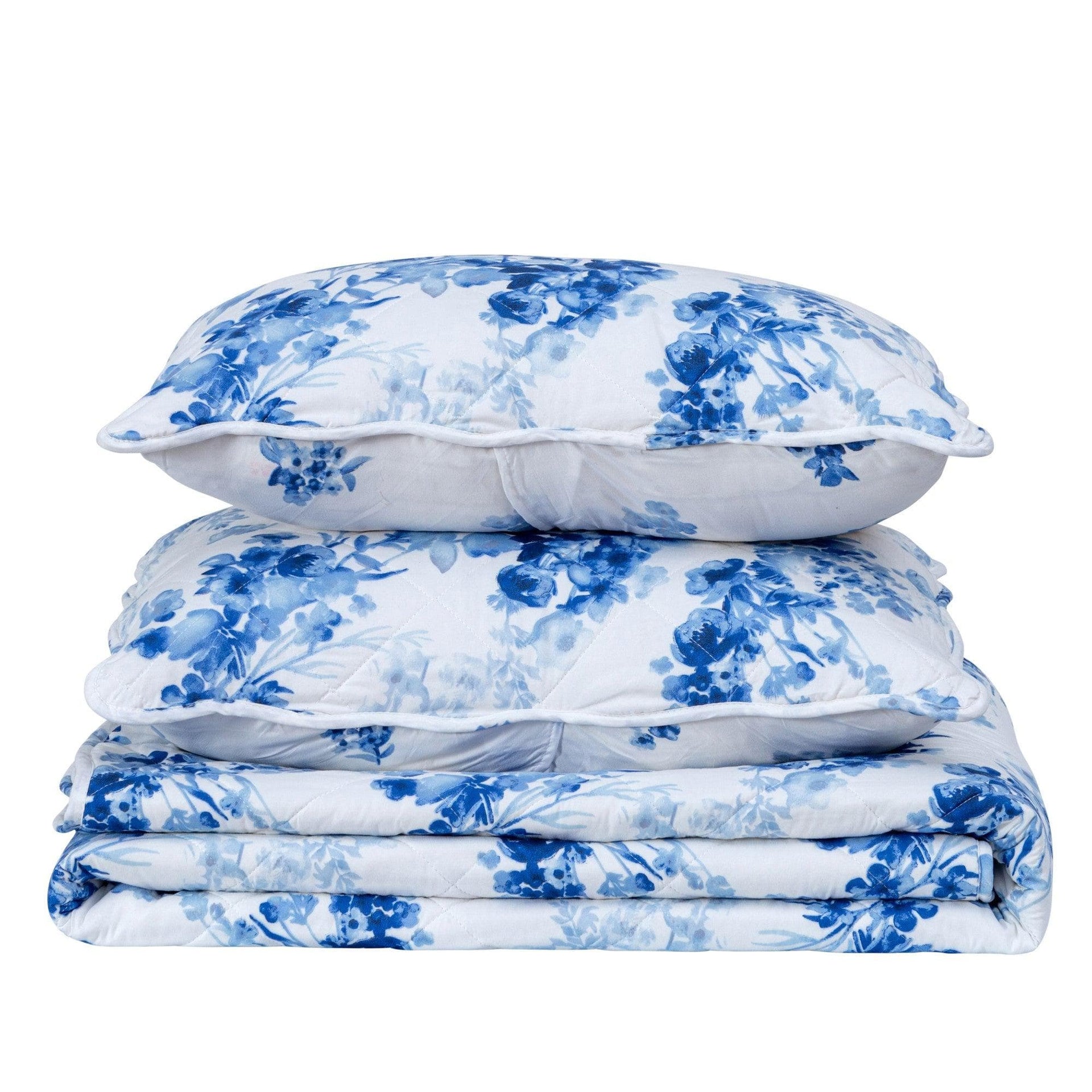 Watercolor Leaves Quilt Set - Jacqueline Collection