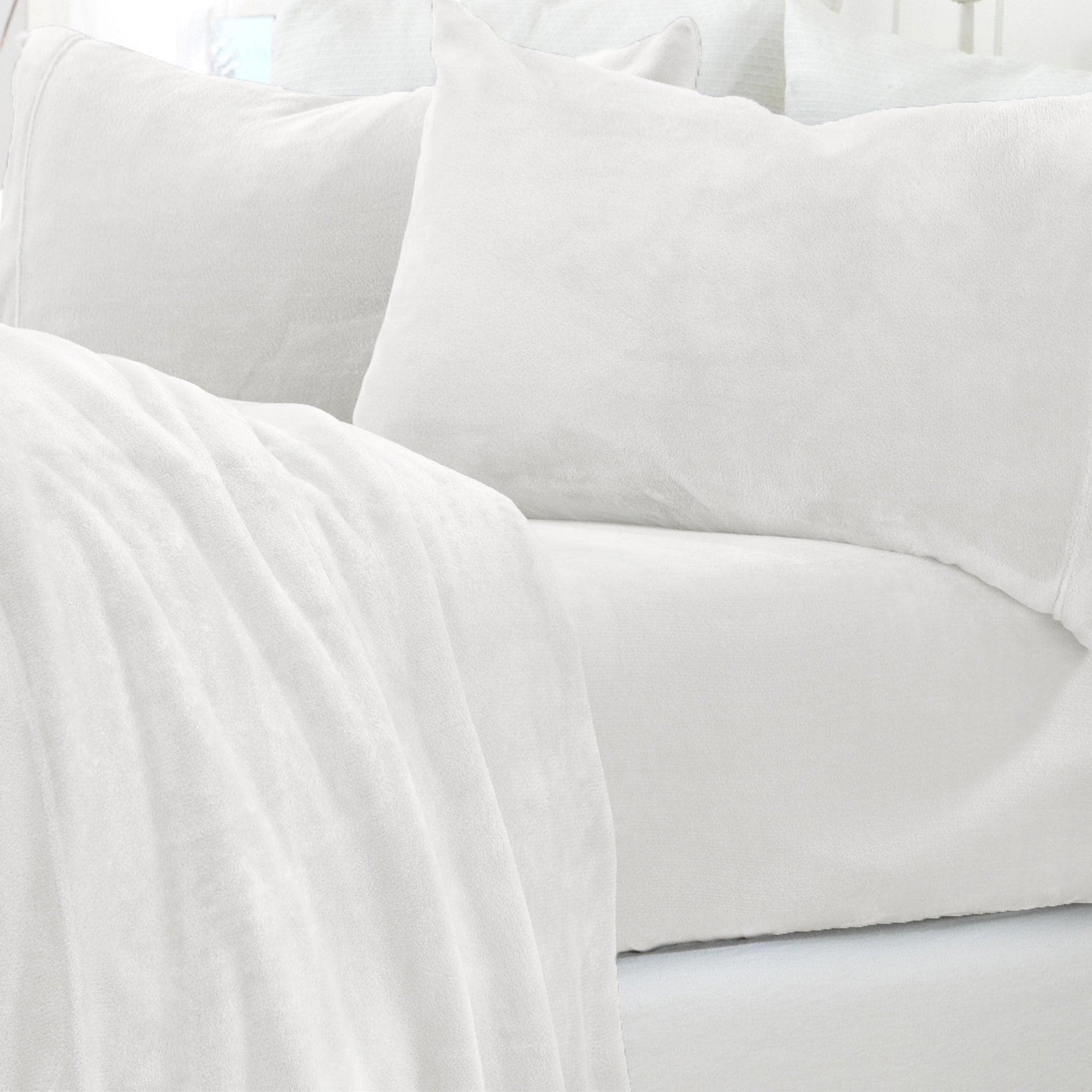 Solid Plush Sheet - Velvet Luxe Collection