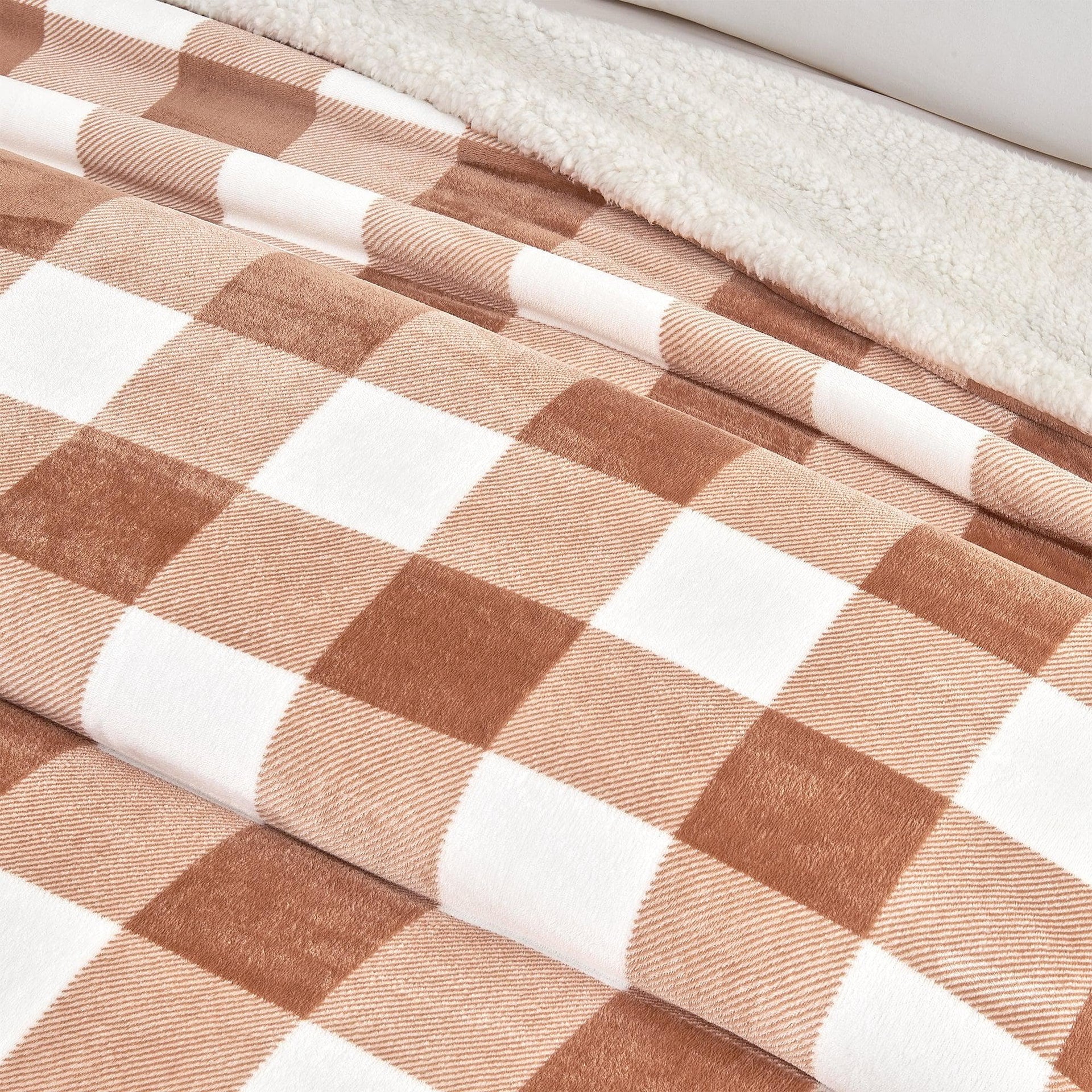 Velvet Plush Sherpa Luxury Bed Blanket - Kinsley Collection