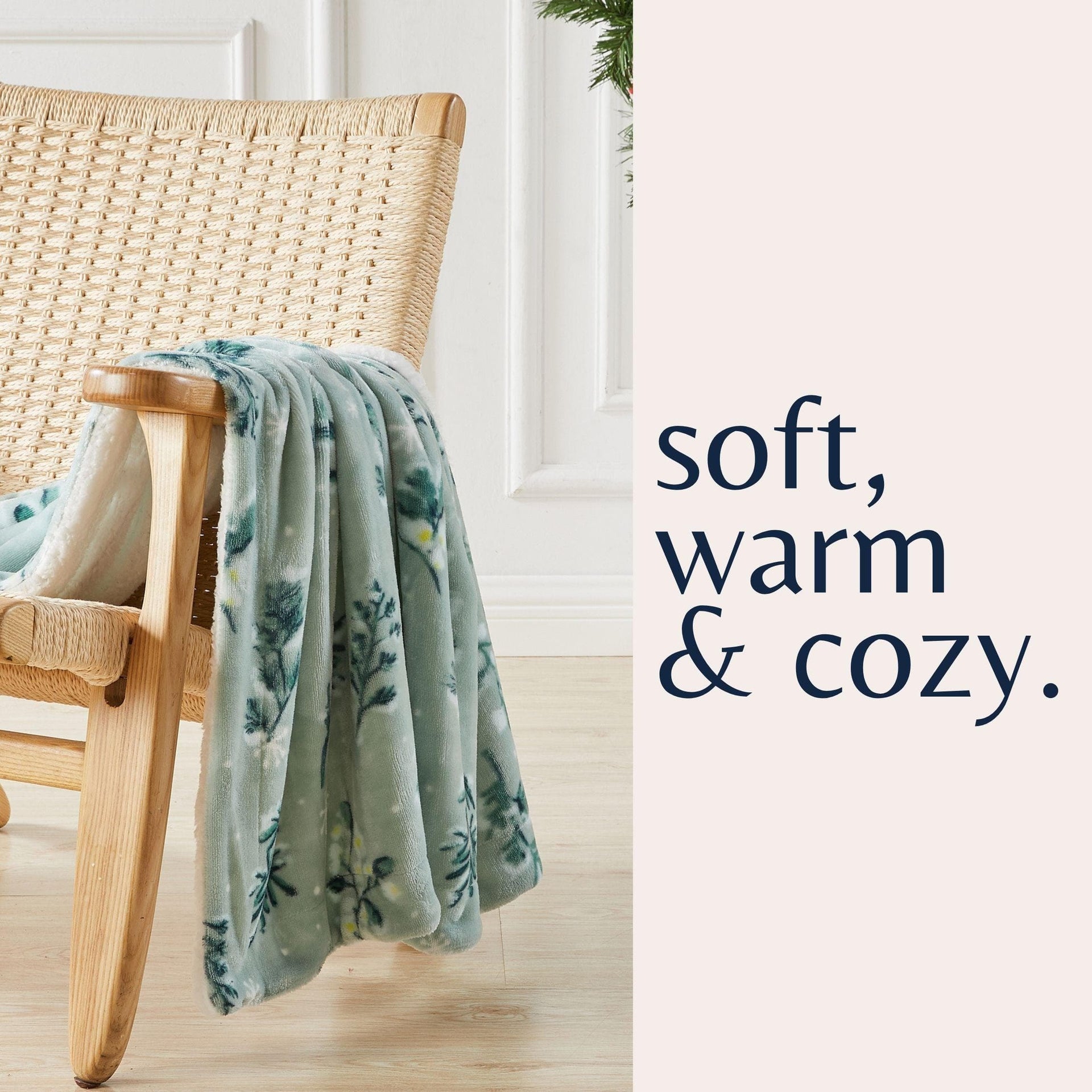 Velvet Plush Sherpa Luxury Bed Blanket - Kinsley Collection
