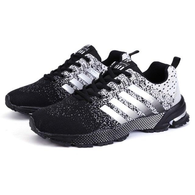 Green Lightweight Men’s Running Sneakers for Marathon & Outdoor