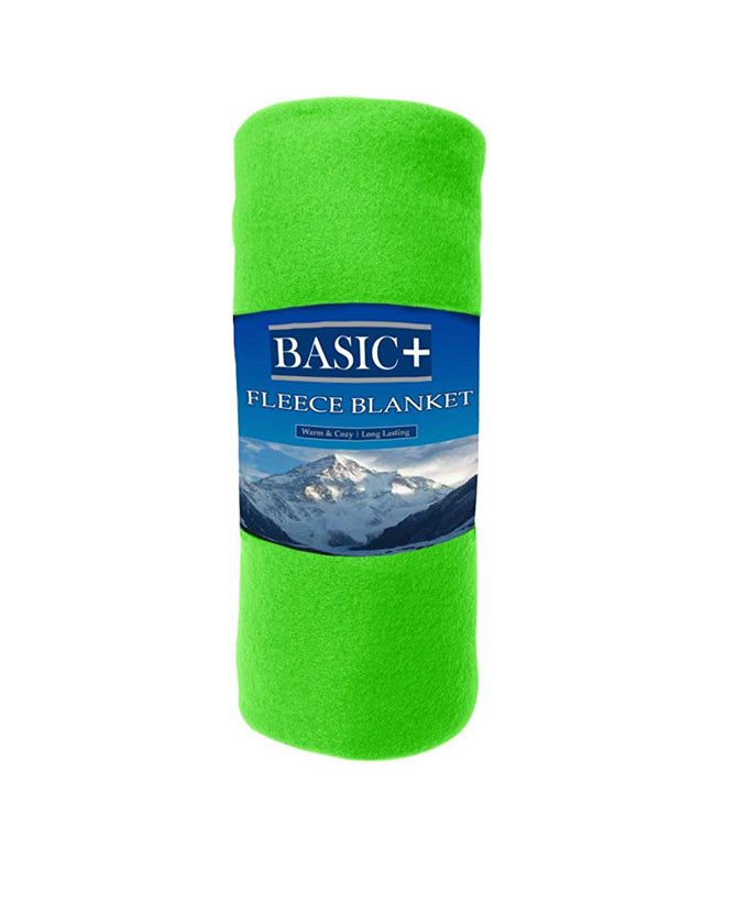 Premium Fleece Throw Blanket - Soft Polyester Home & Dorm Essential