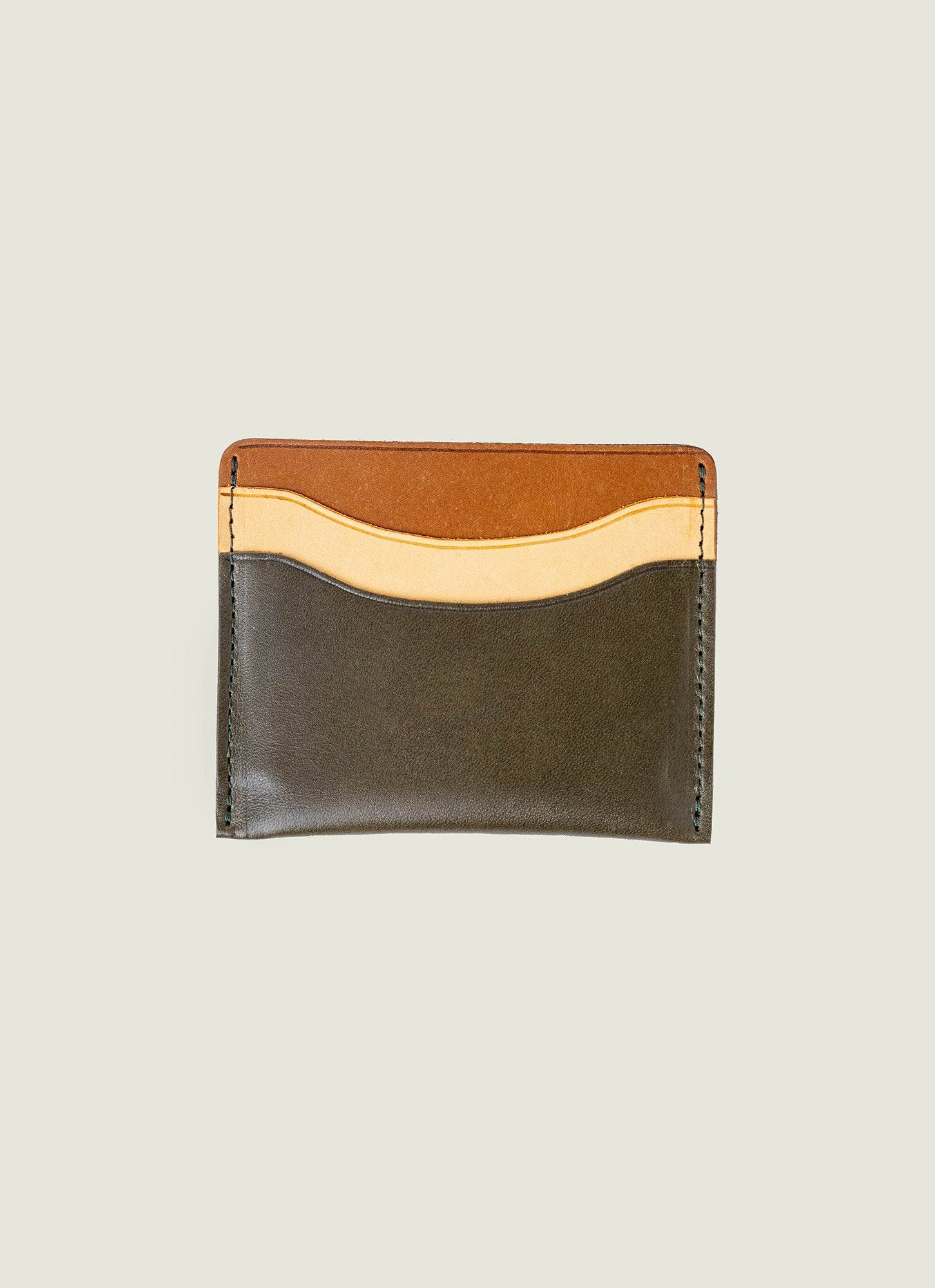 Slim Card Wallet for Minimalists - Tan, Desert Black & More
