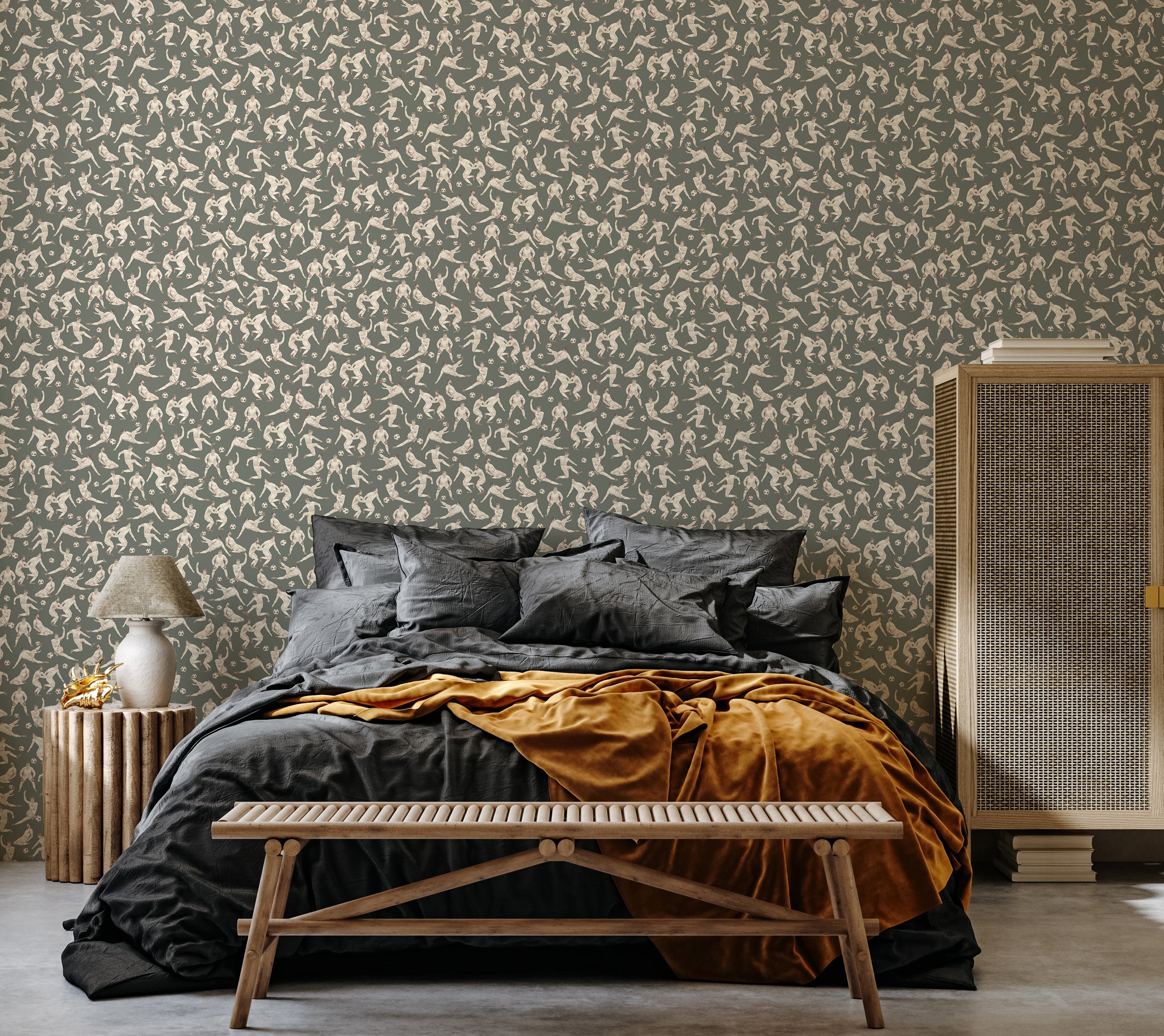 Colin Wallpaper by Hailey Kiefer Designs