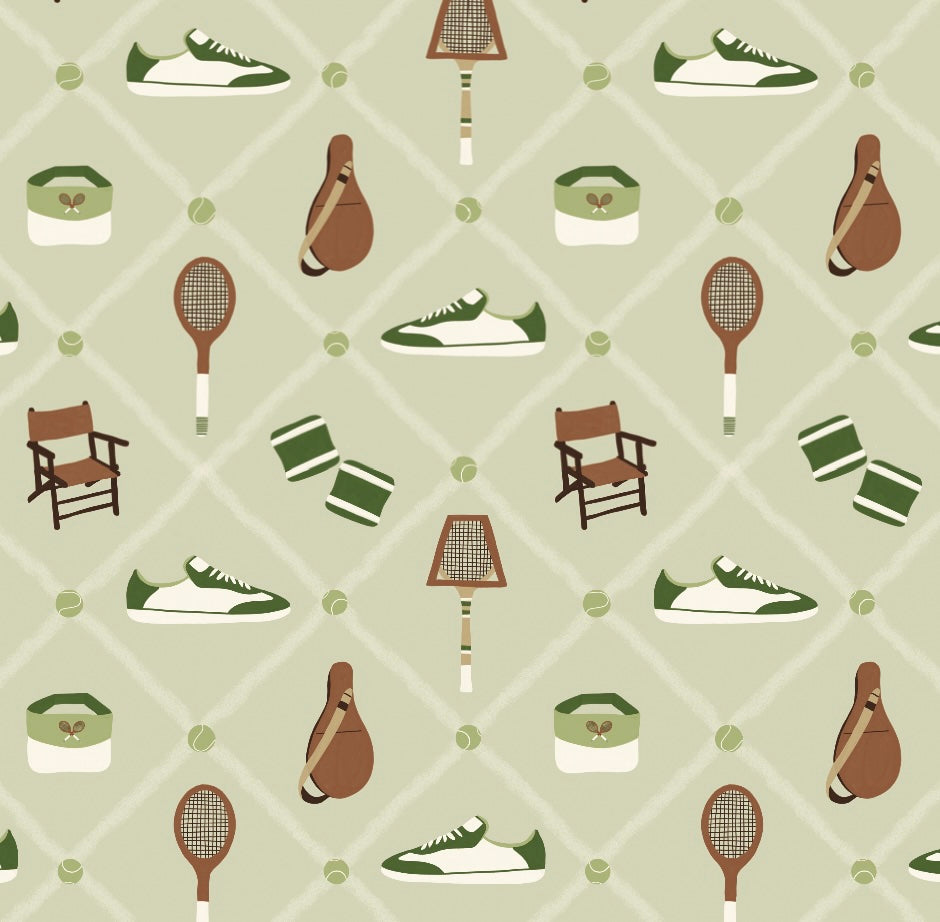 Doubles Removable Peel and Stick Wallpaper by Kristie Vargo