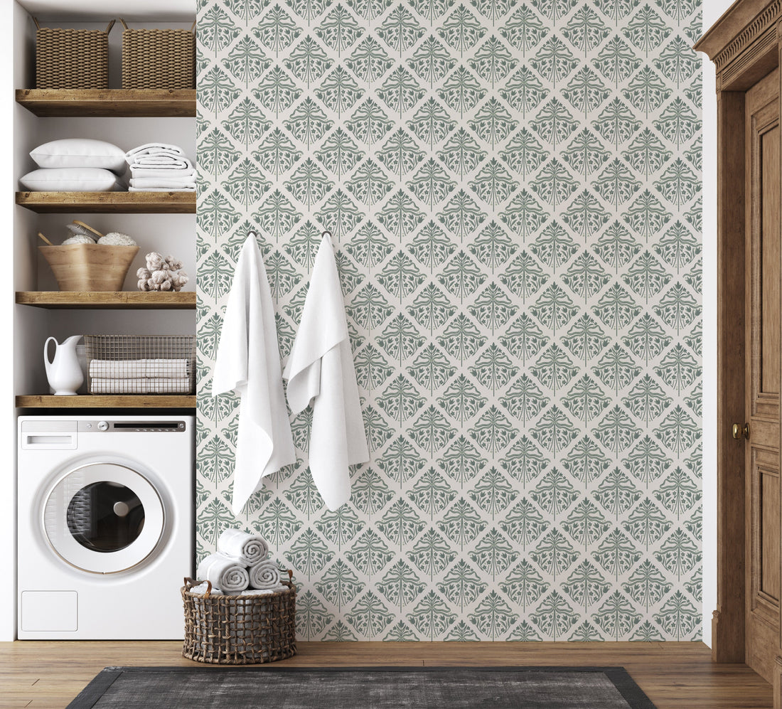 Dixie Removable Peel and Stick Wallpaper by The Beau Studio