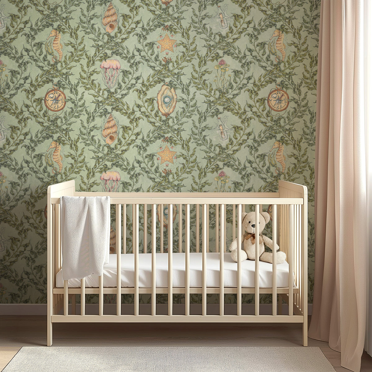 Perla Wallpaper by Naturally Antique