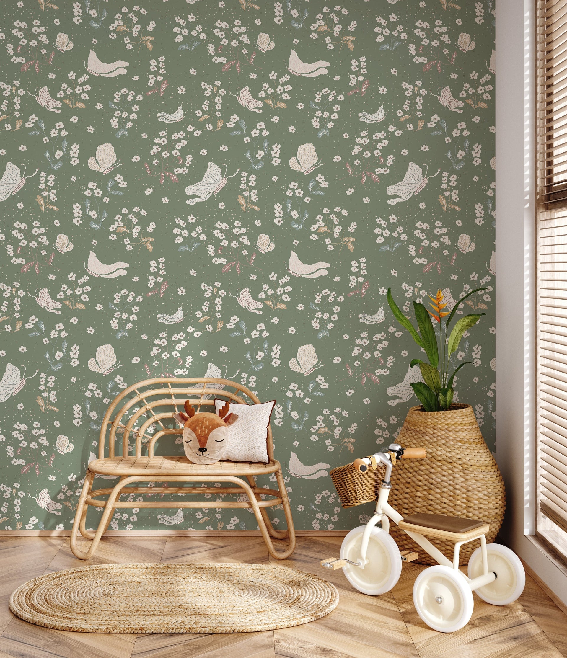 Ronnie Removable Peel and Stick Wallpaper by Creating to Love