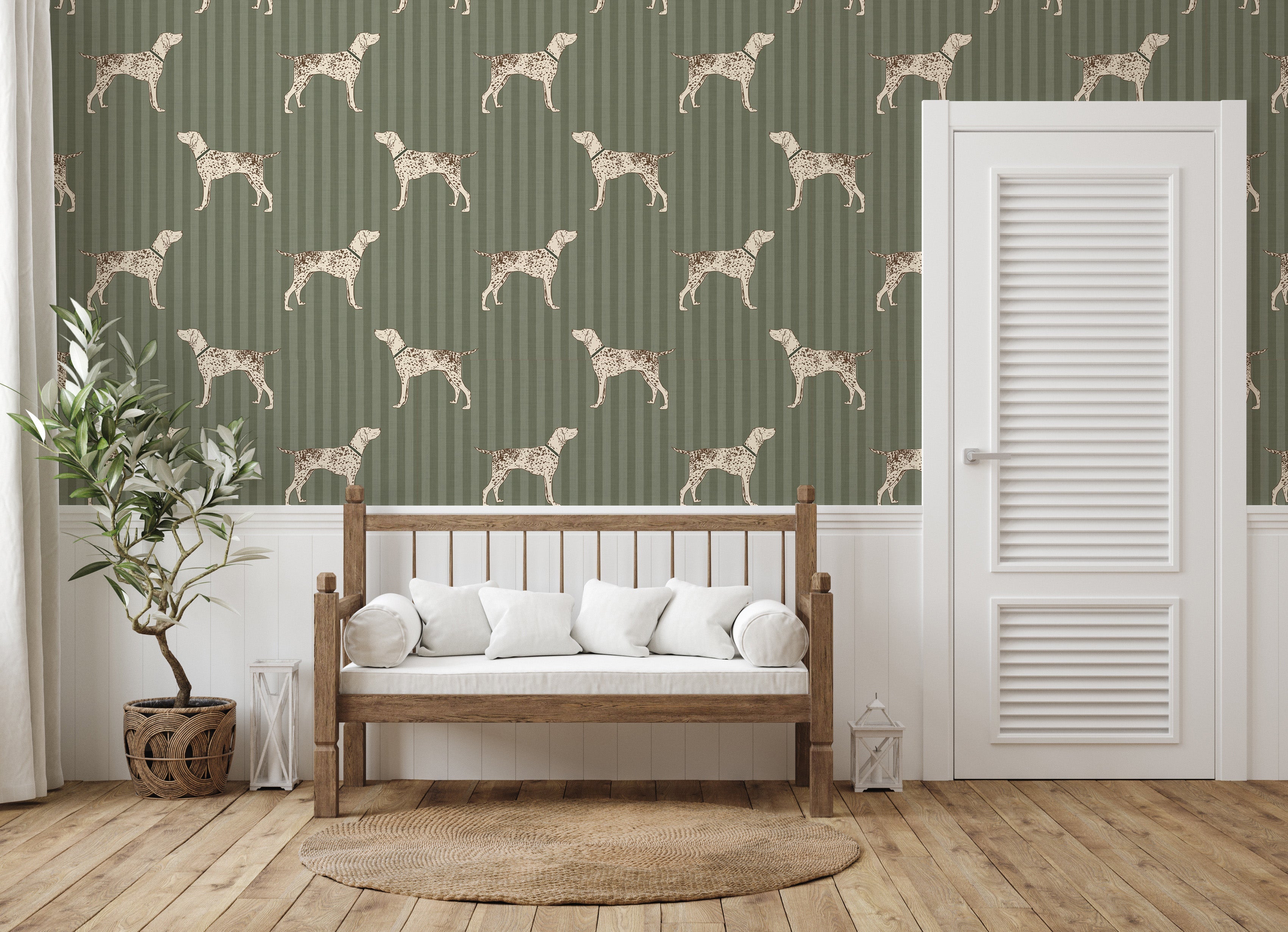 Sebastian Wallpaper by Kim Morrow