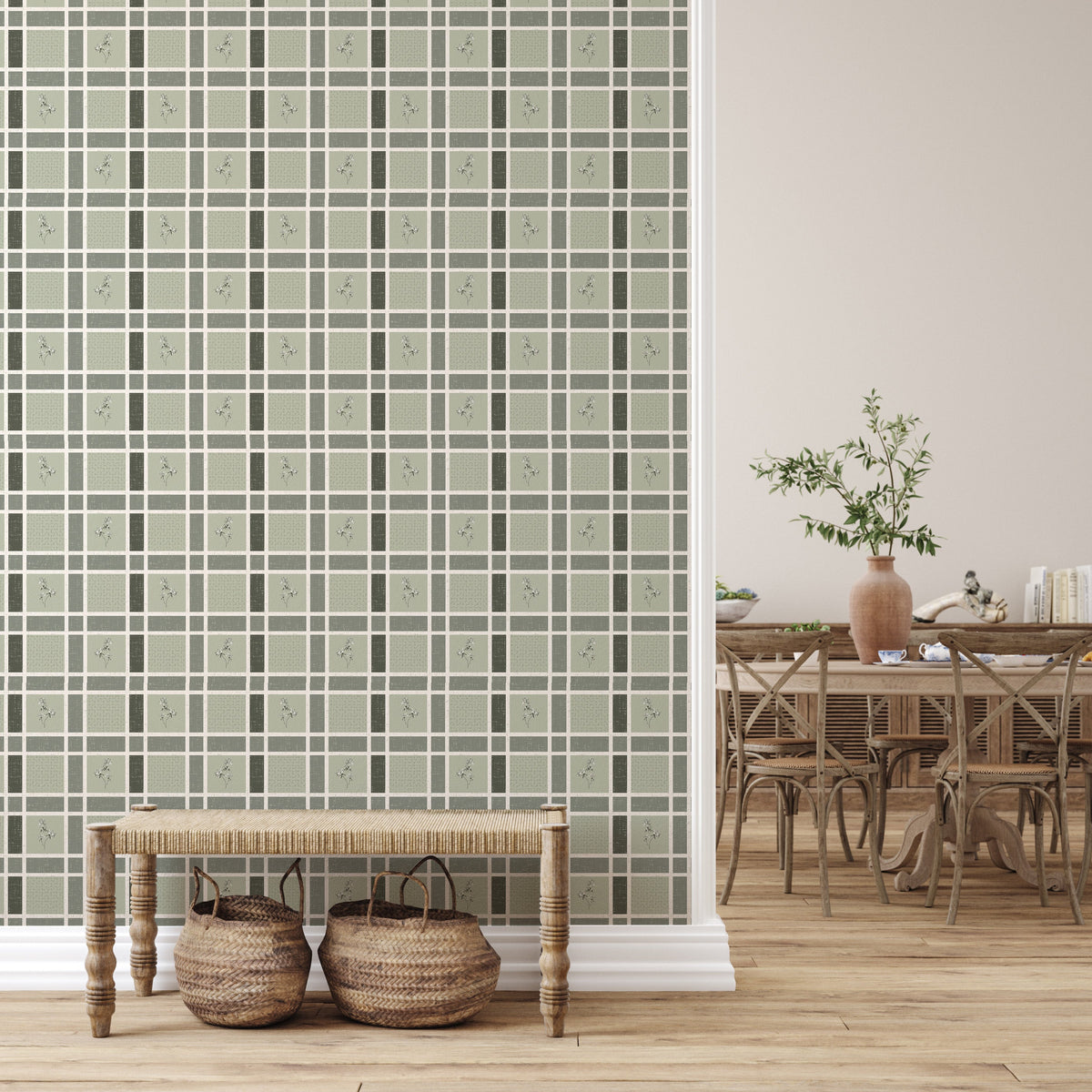 Elmore Wallpaper by Ana Goldar Design