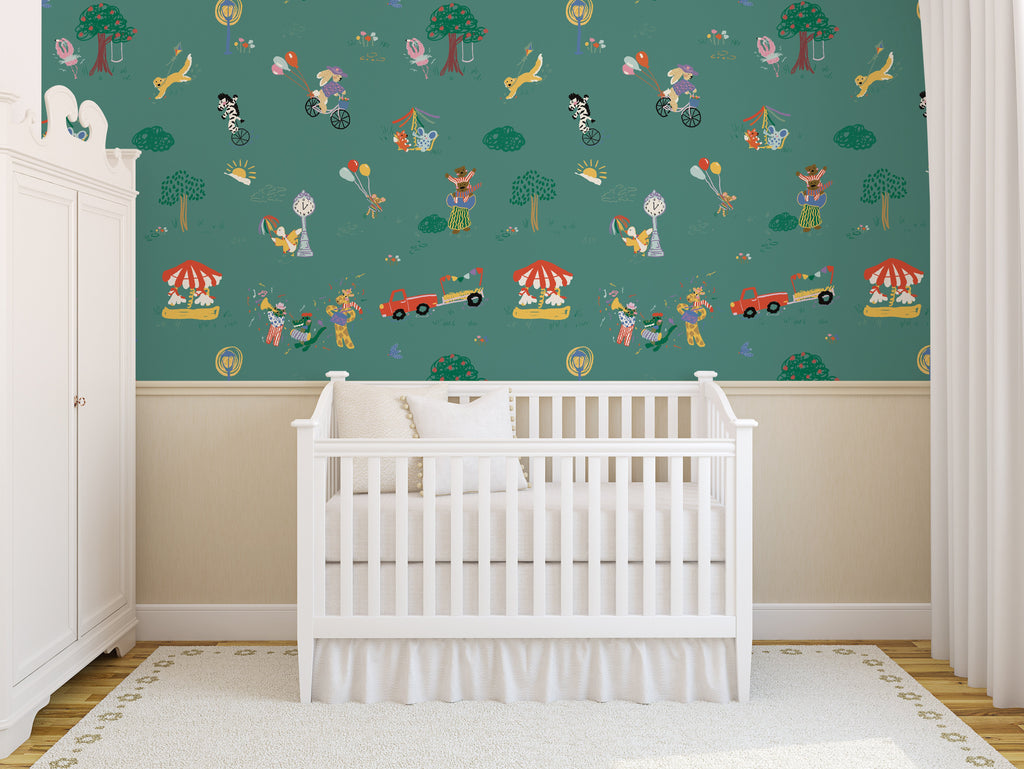 Lorenzo Wallpaper by Grumble Co. Designs