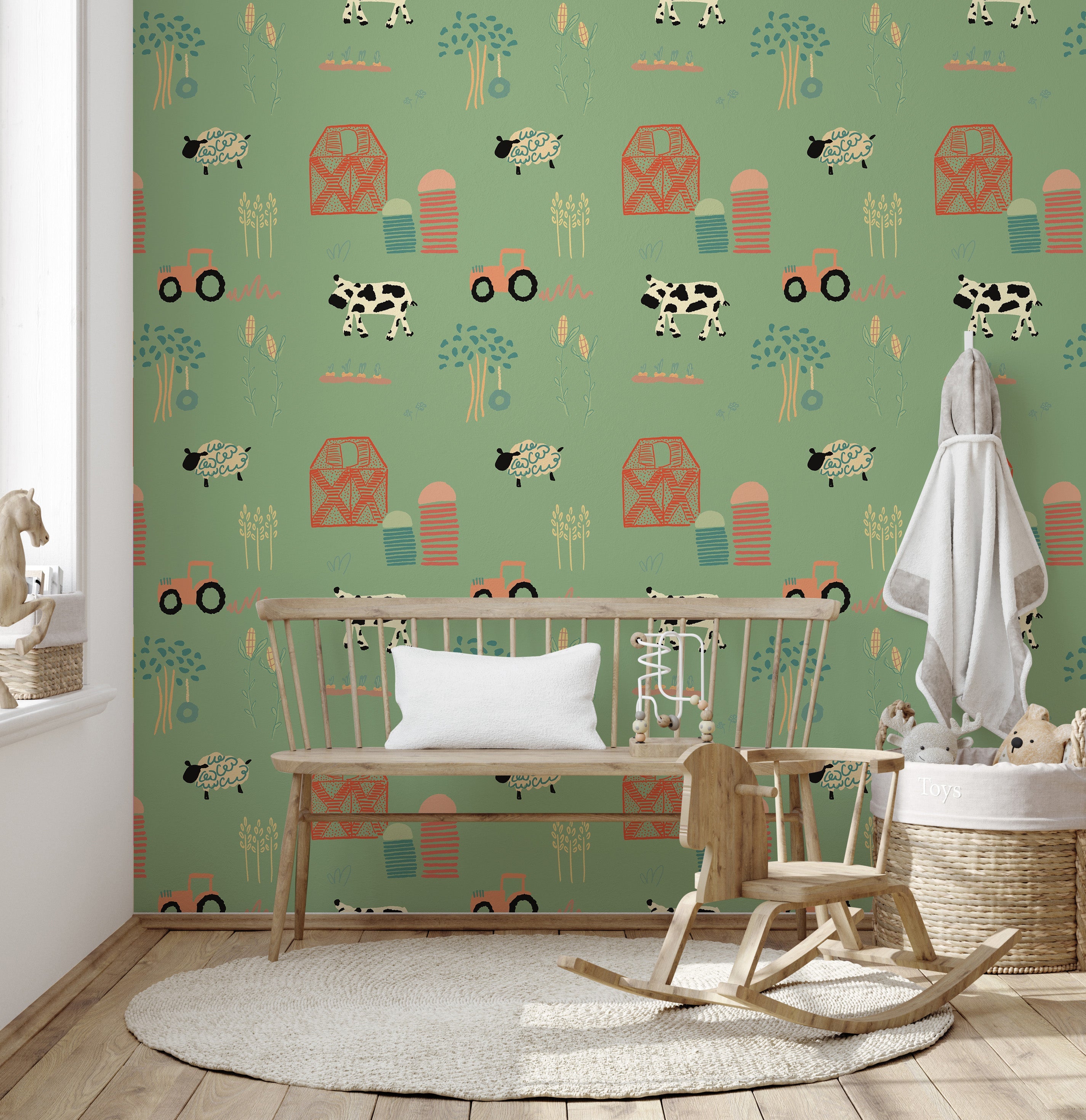 Macdonald Wallpaper by Grumble Co. Designs