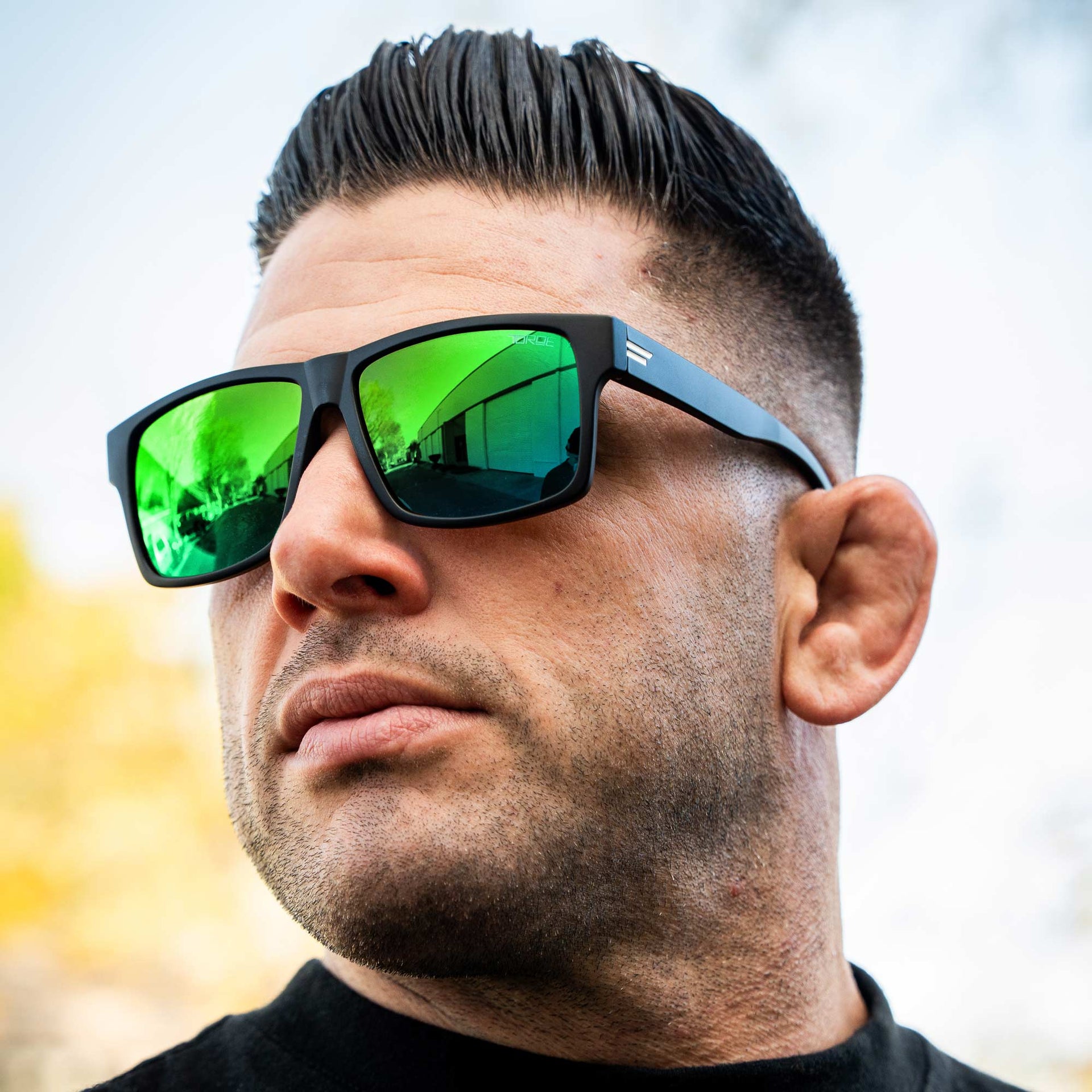 Extra Large Polarized Sunglasses for Men with Wider Head Fit