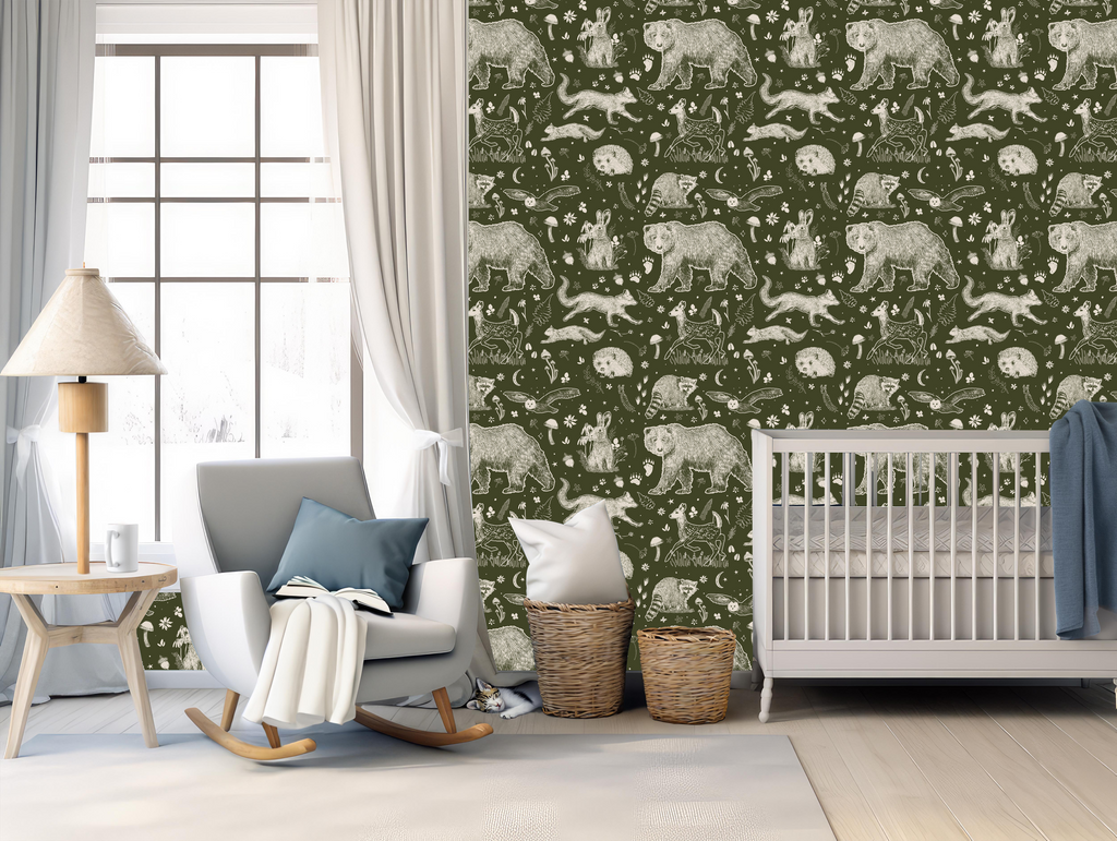 Beckett Wallpaper Removable Peel and Stick Decor by Brittany Polatis