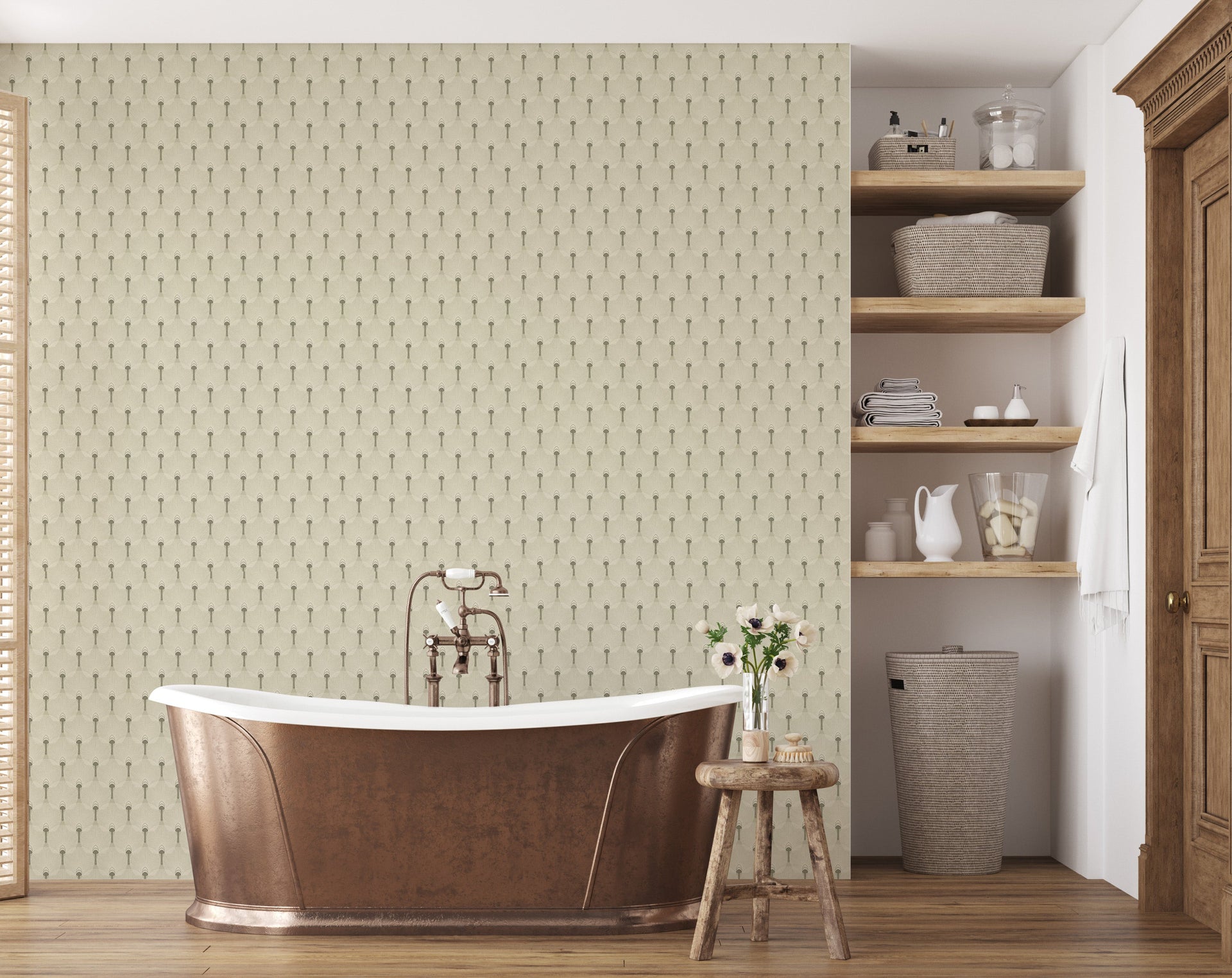 Alma Peel and Stick Removable Wallpaper by Marie Erstad Studio
