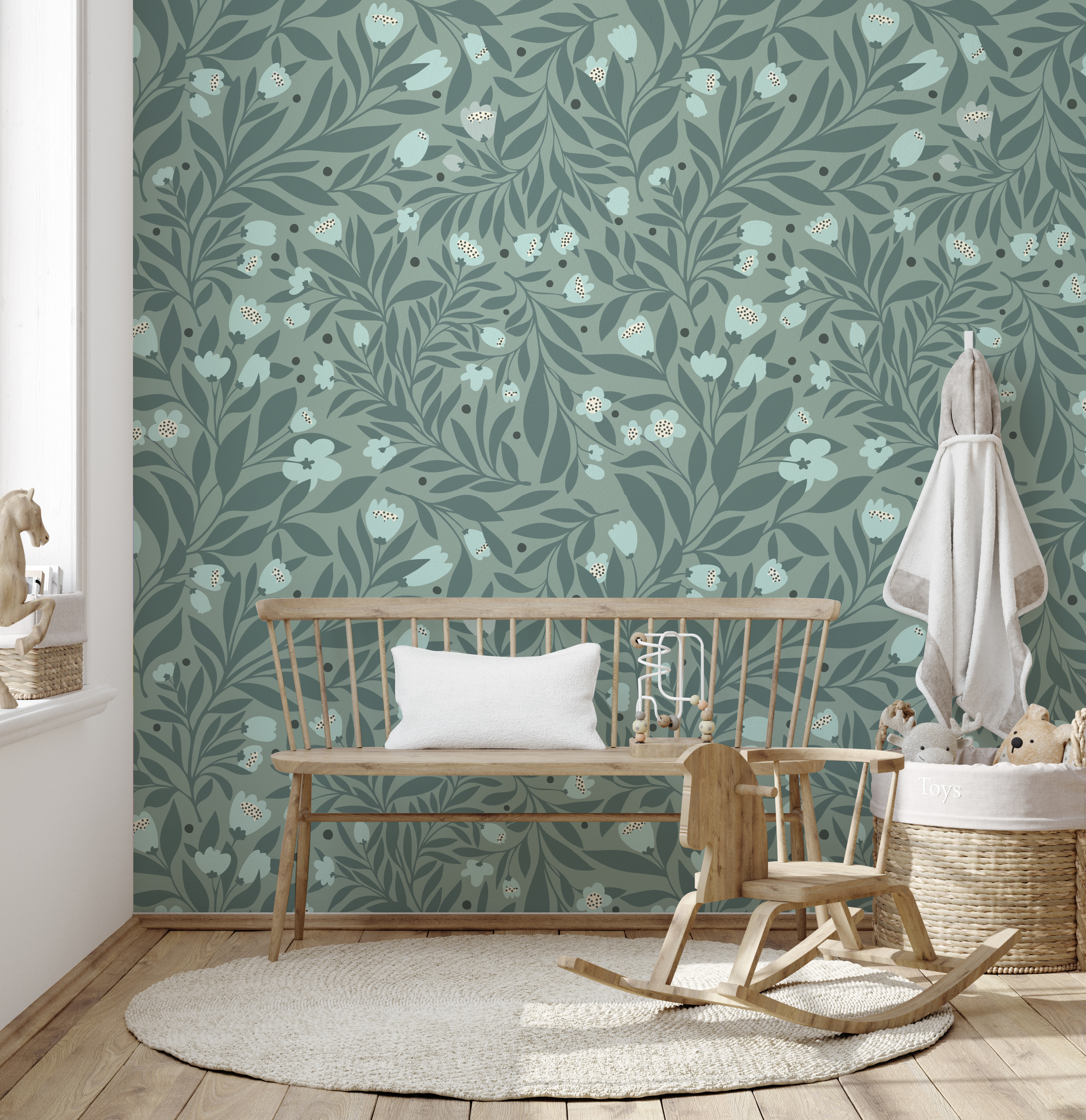 Kendall Removable Peel and Stick Wallpaper by Sara Mari