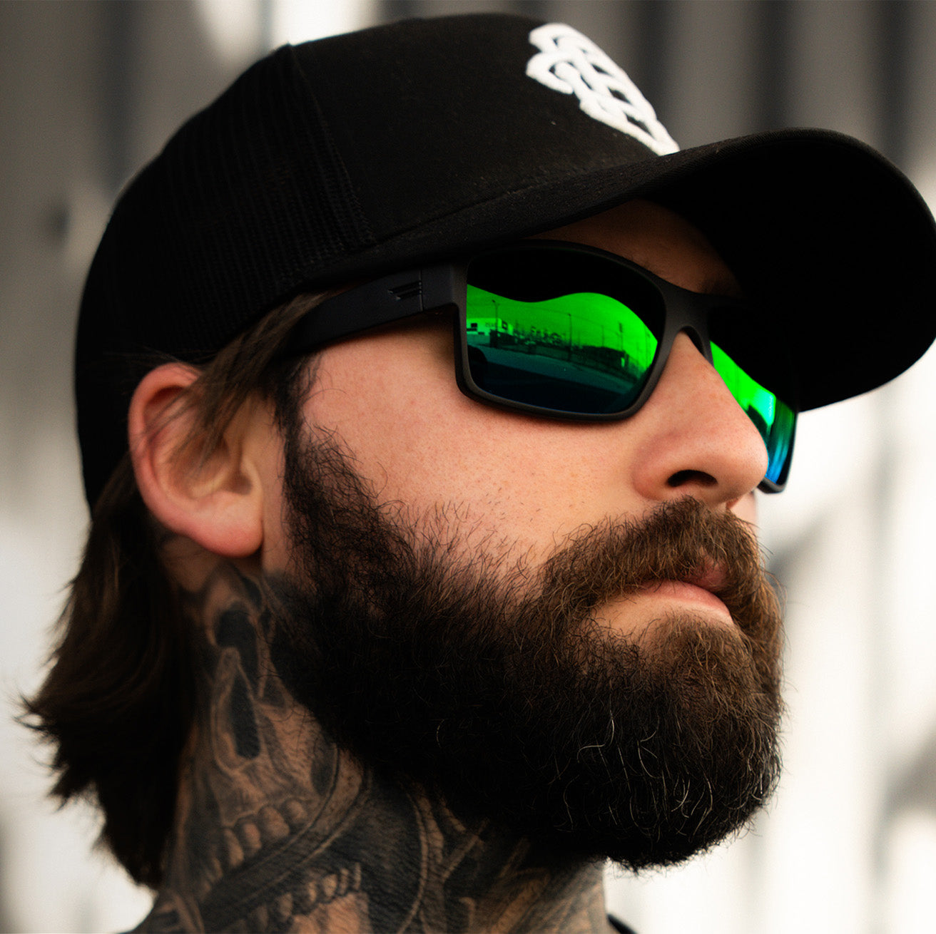 Mojave Green Mirrored Polarized Sunglasses for Outdoor Adventure